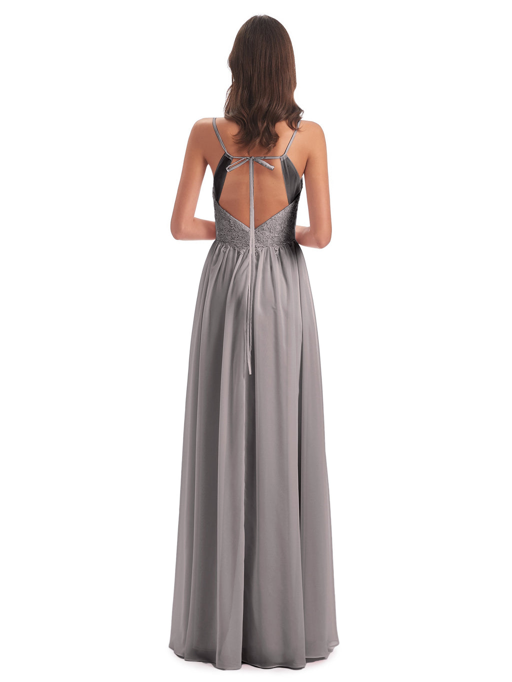 Addison Spaghetti Straps Lace Bridesmaid Dresses
