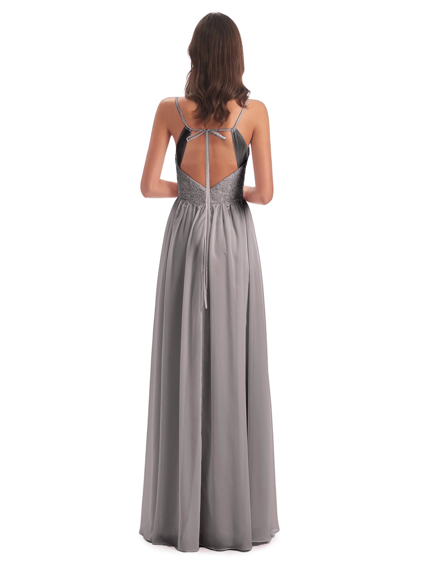 Addison Spaghetti Straps Lace Bridesmaid Dresses