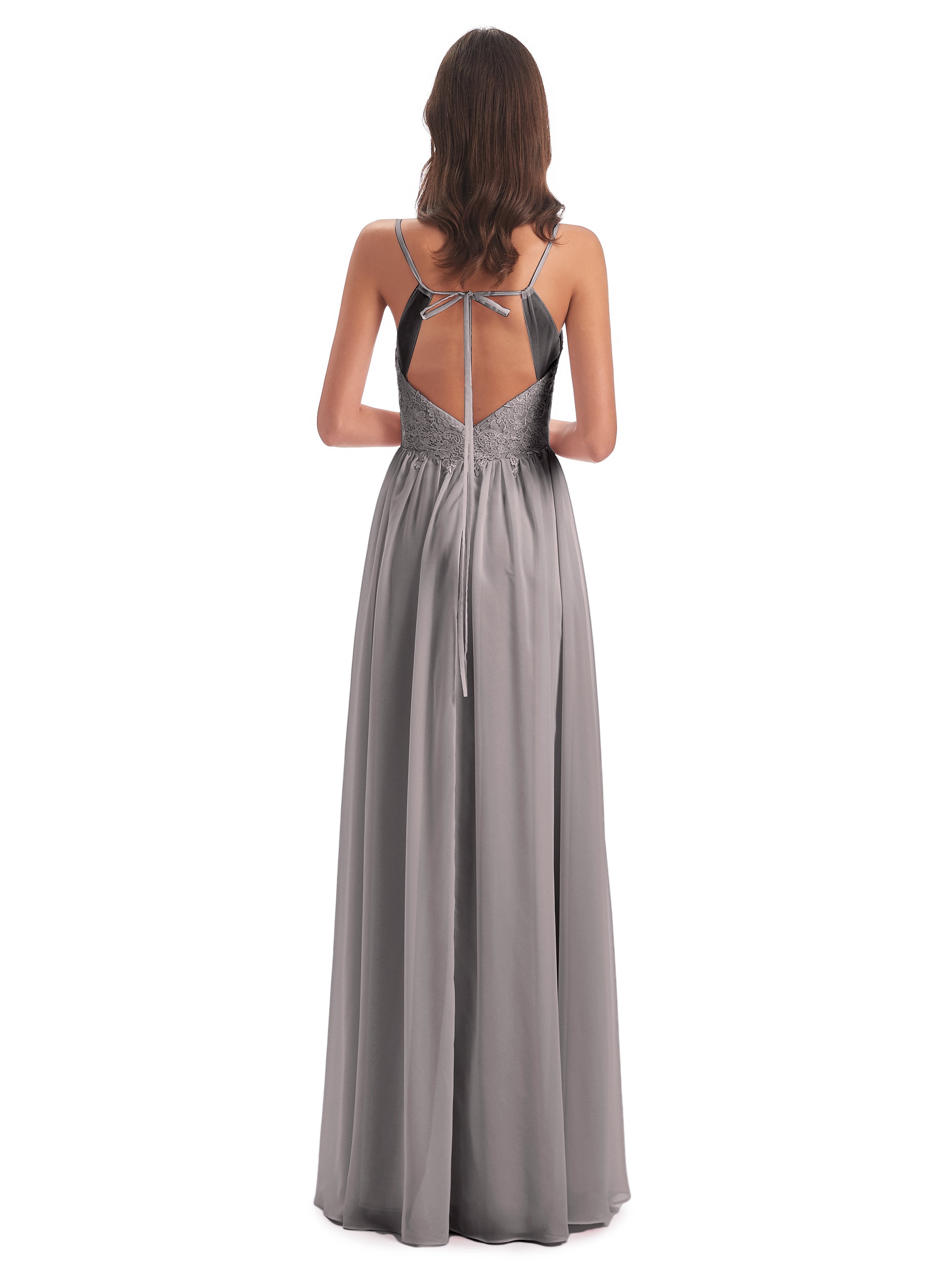 Addison Spaghetti Straps Lace Bridesmaid Dresses