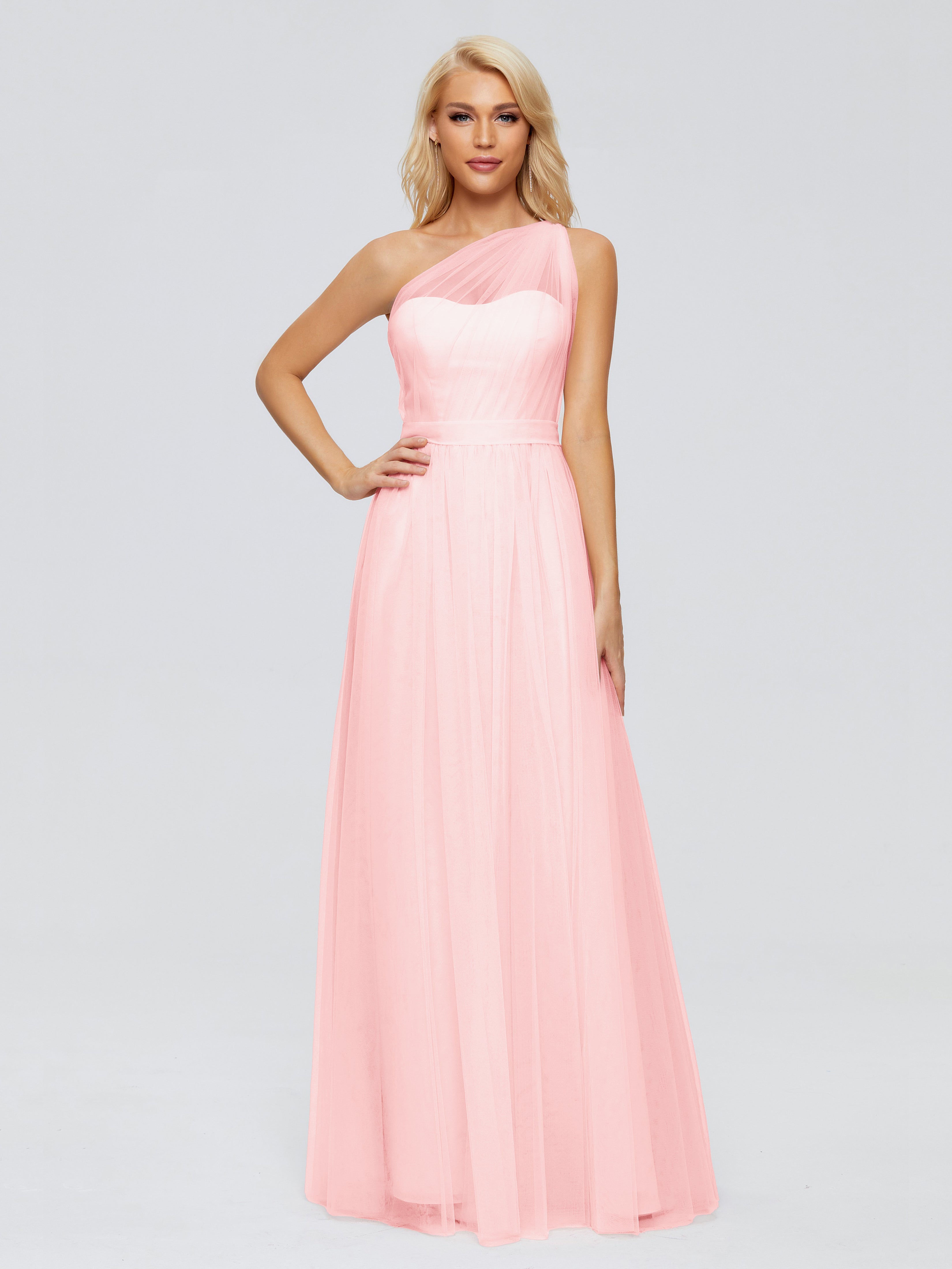 Alexandra One-Shoulder Chiffon Bridesmaid Dresses