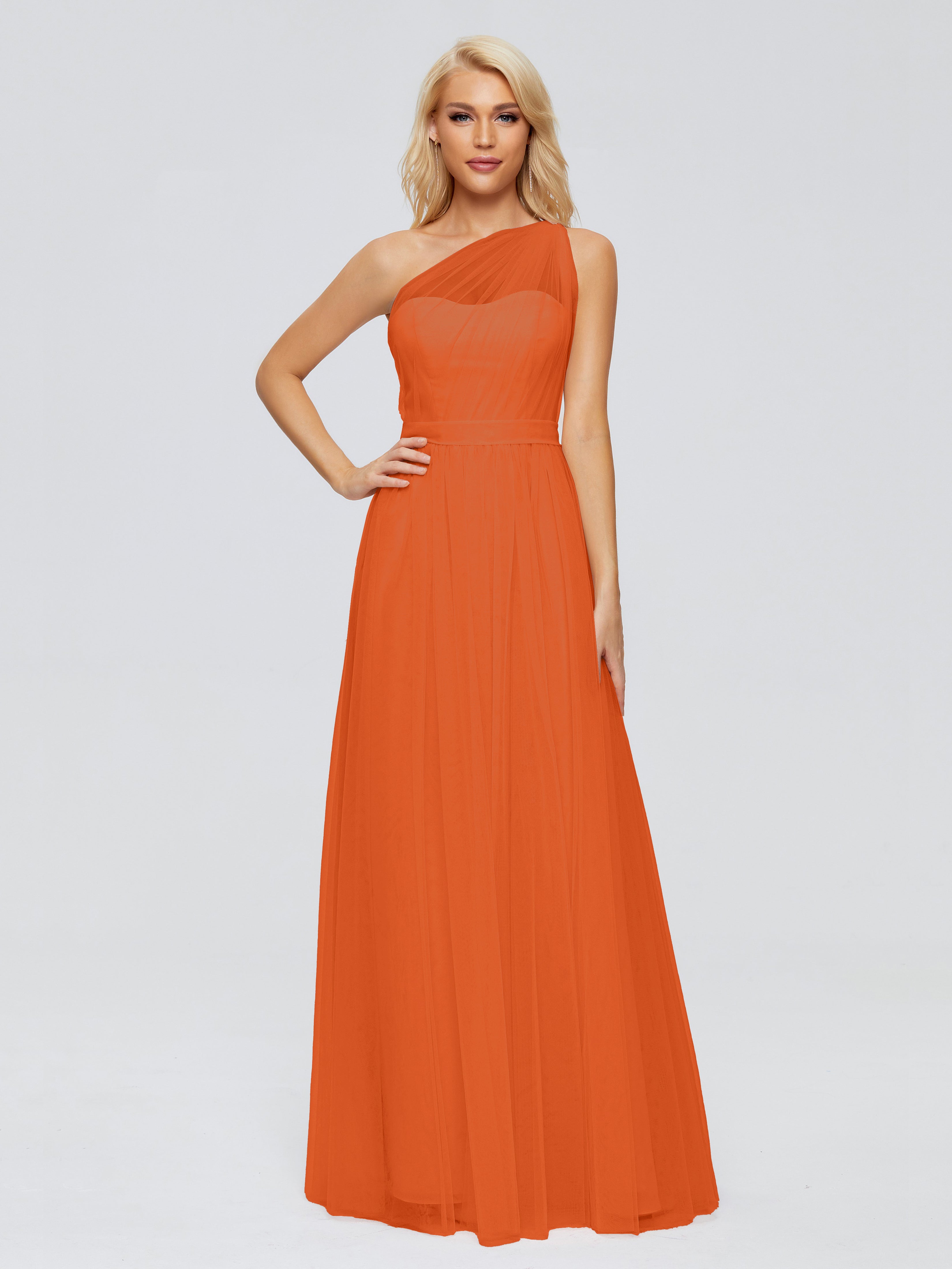 Alexandra One-Shoulder Chiffon Bridesmaid Dresses