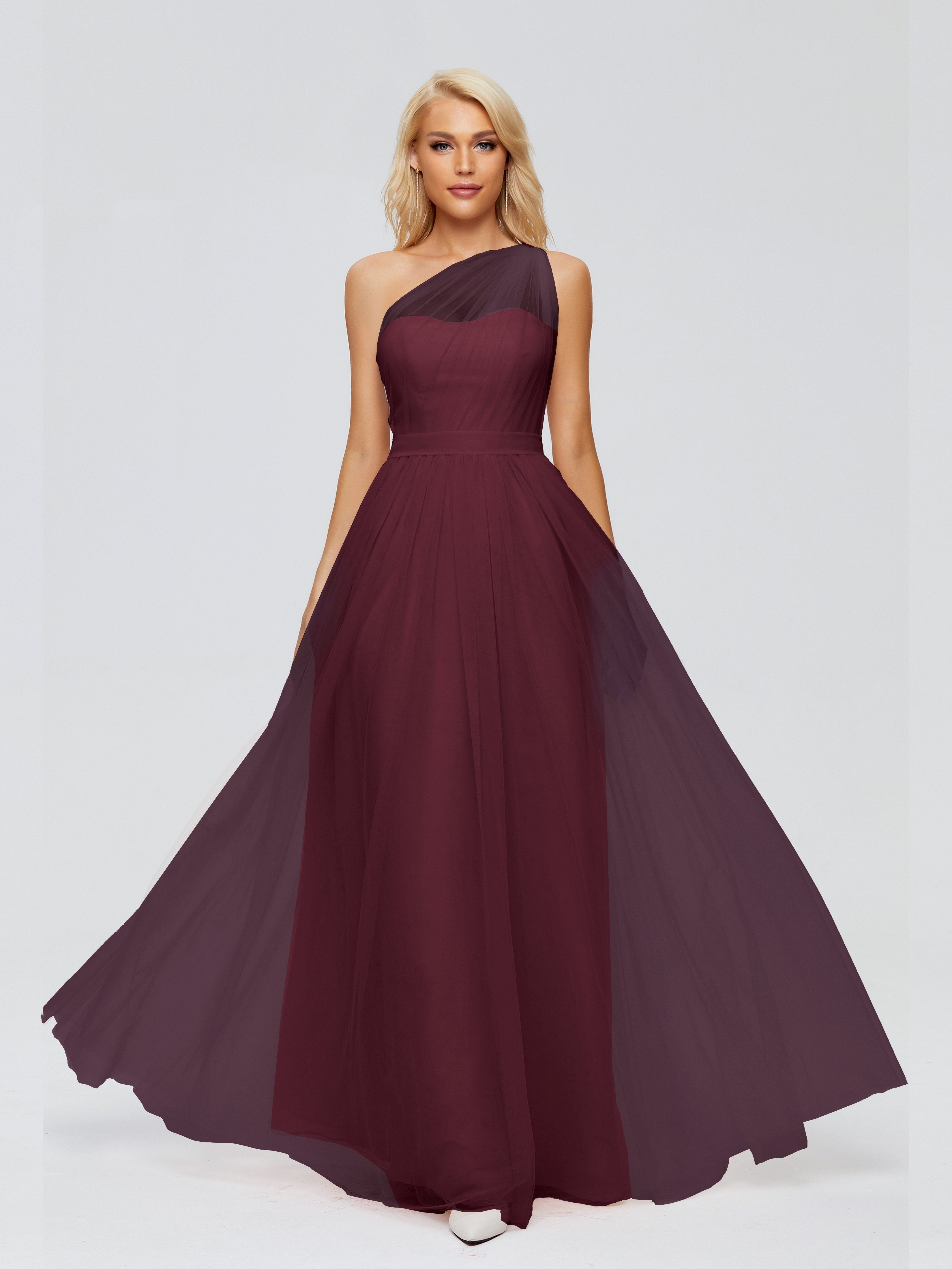 Alexandra One-Shoulder Chiffon Bridesmaid Dresses