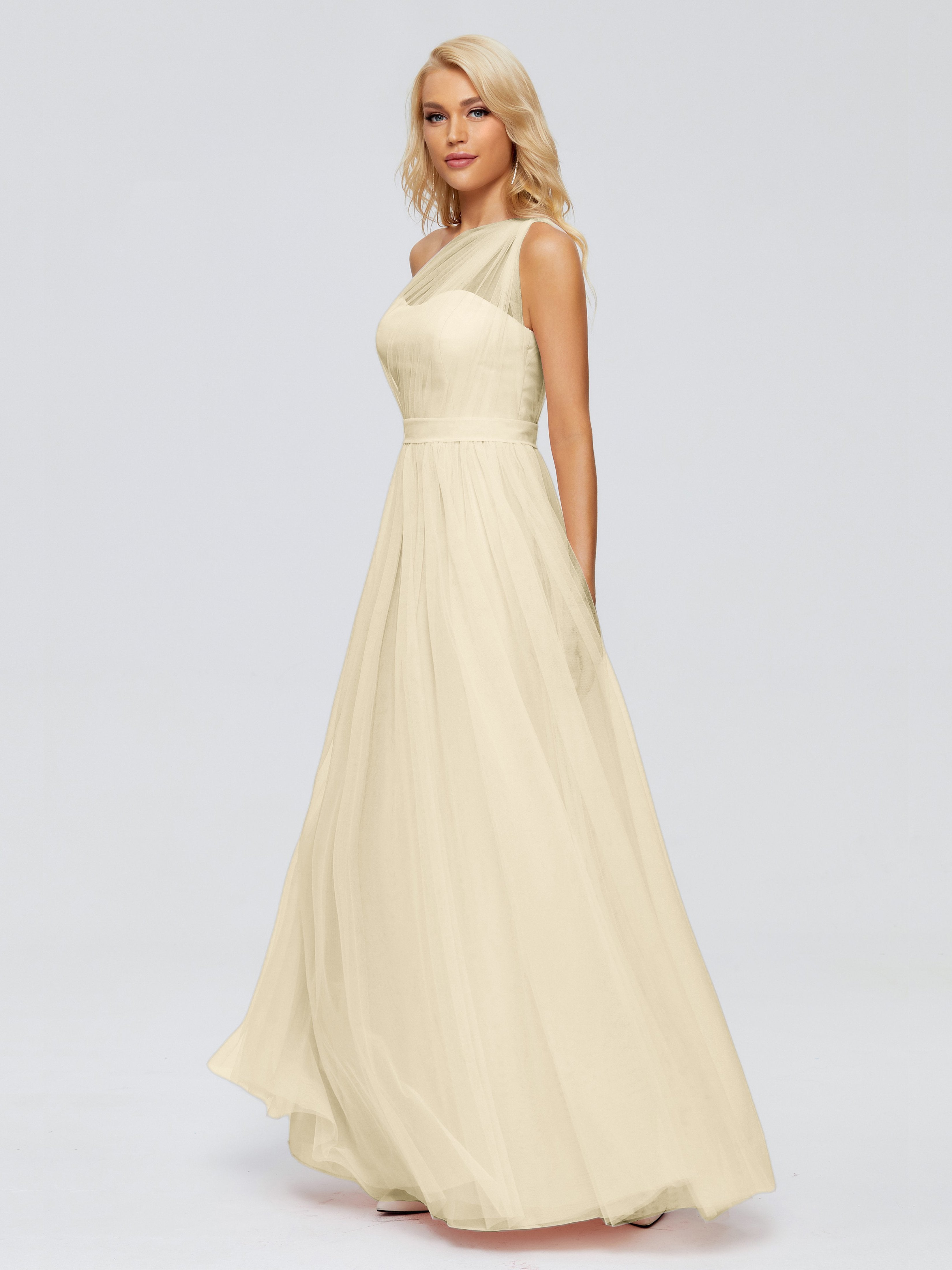 Alexandra One-Shoulder Chiffon Bridesmaid Dresses