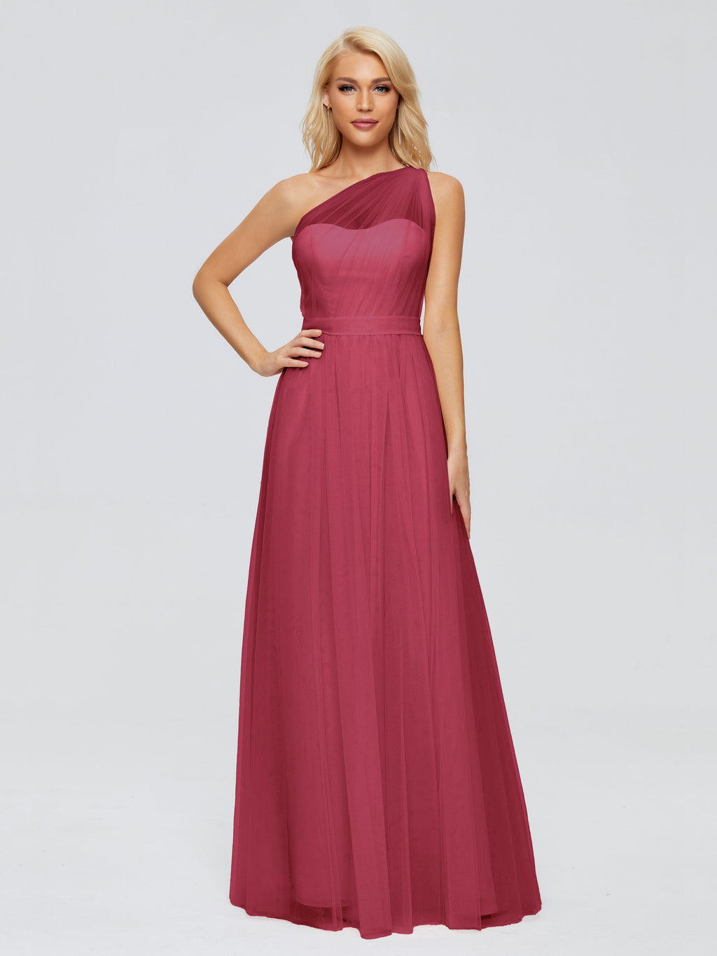 Alexandra One-Shoulder Chiffon Bridesmaid Dresses