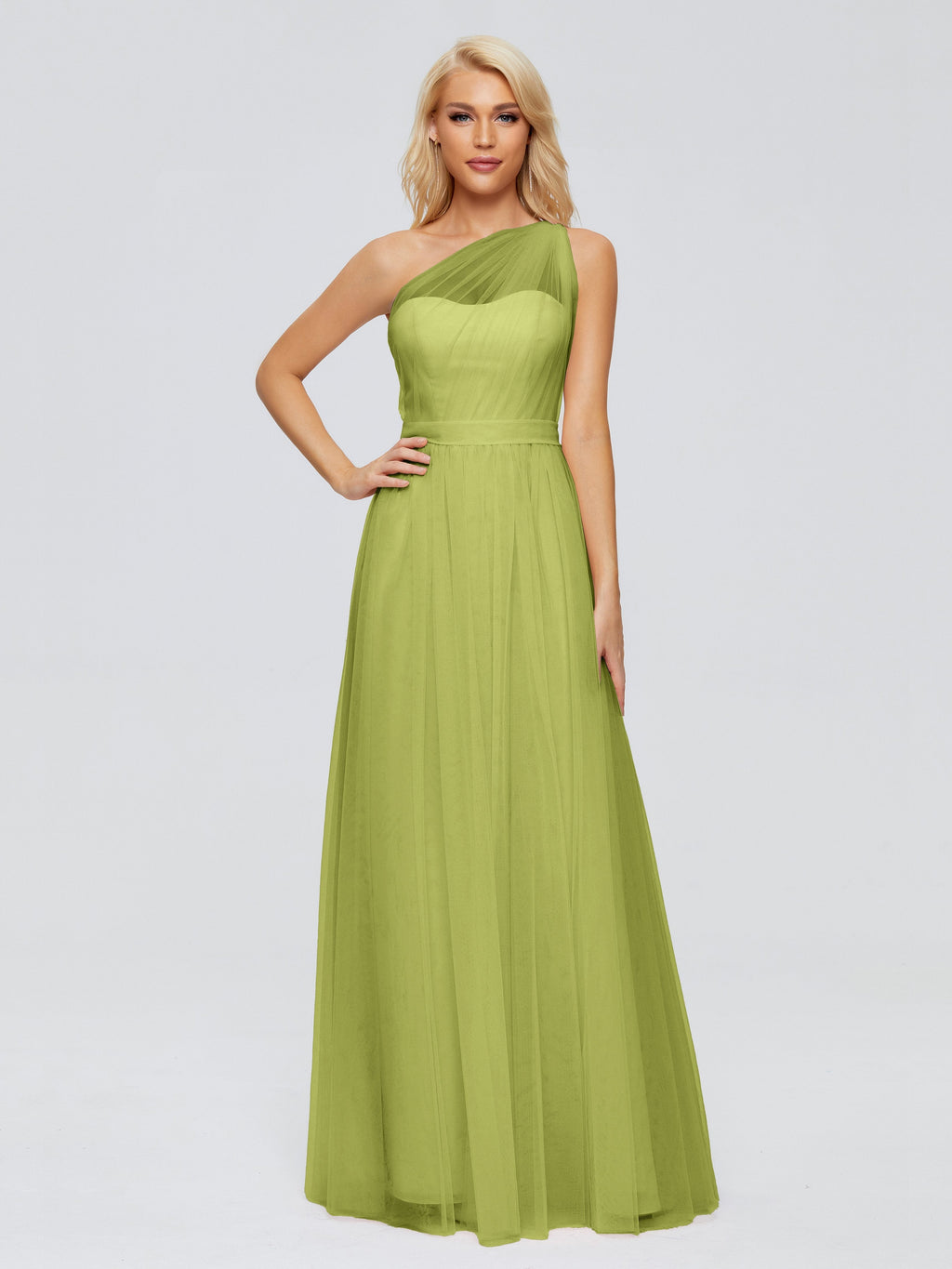Alexandra One-Shoulder Chiffon Bridesmaid Dresses