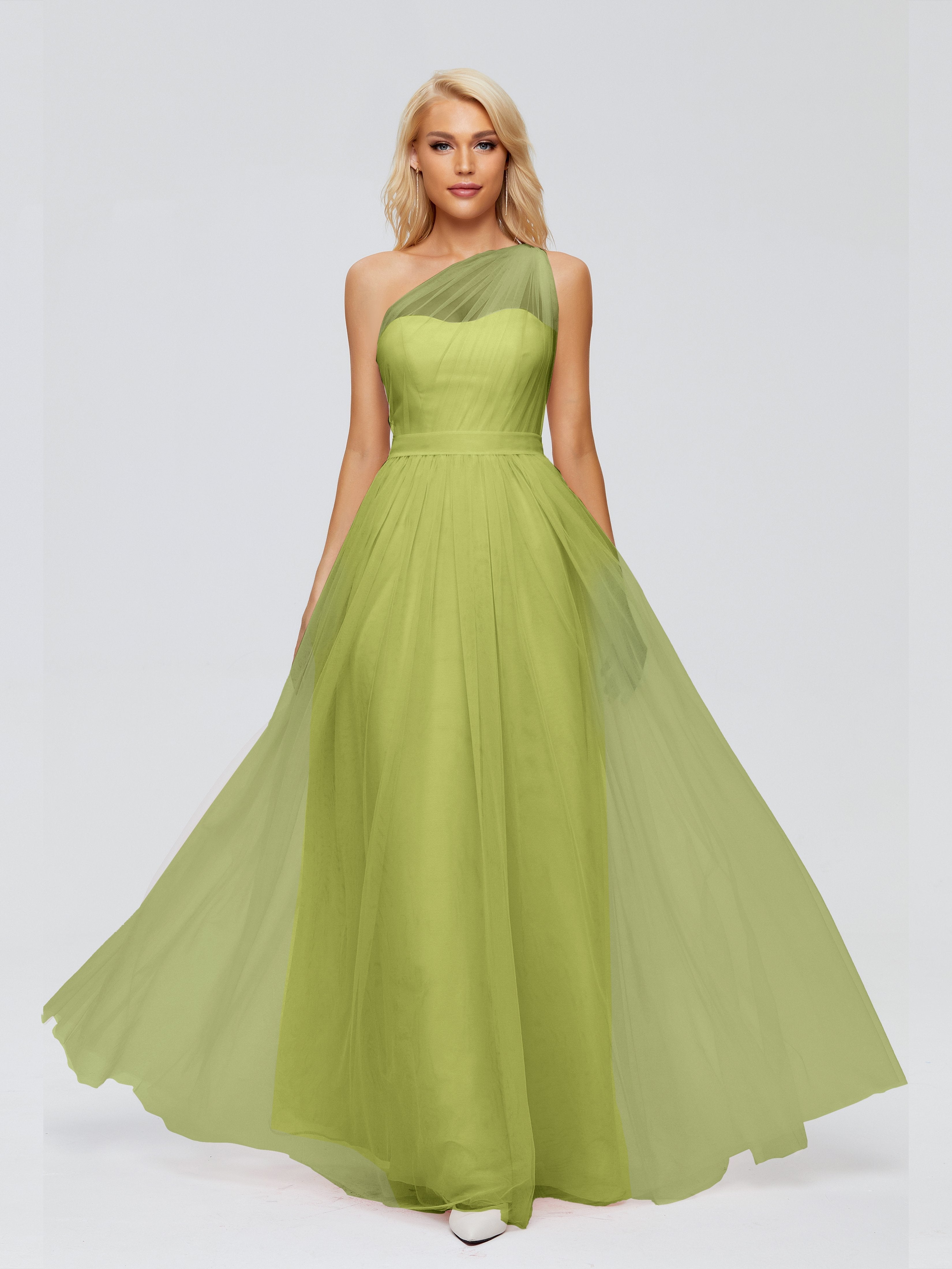 Alexandra One-Shoulder Chiffon Bridesmaid Dresses