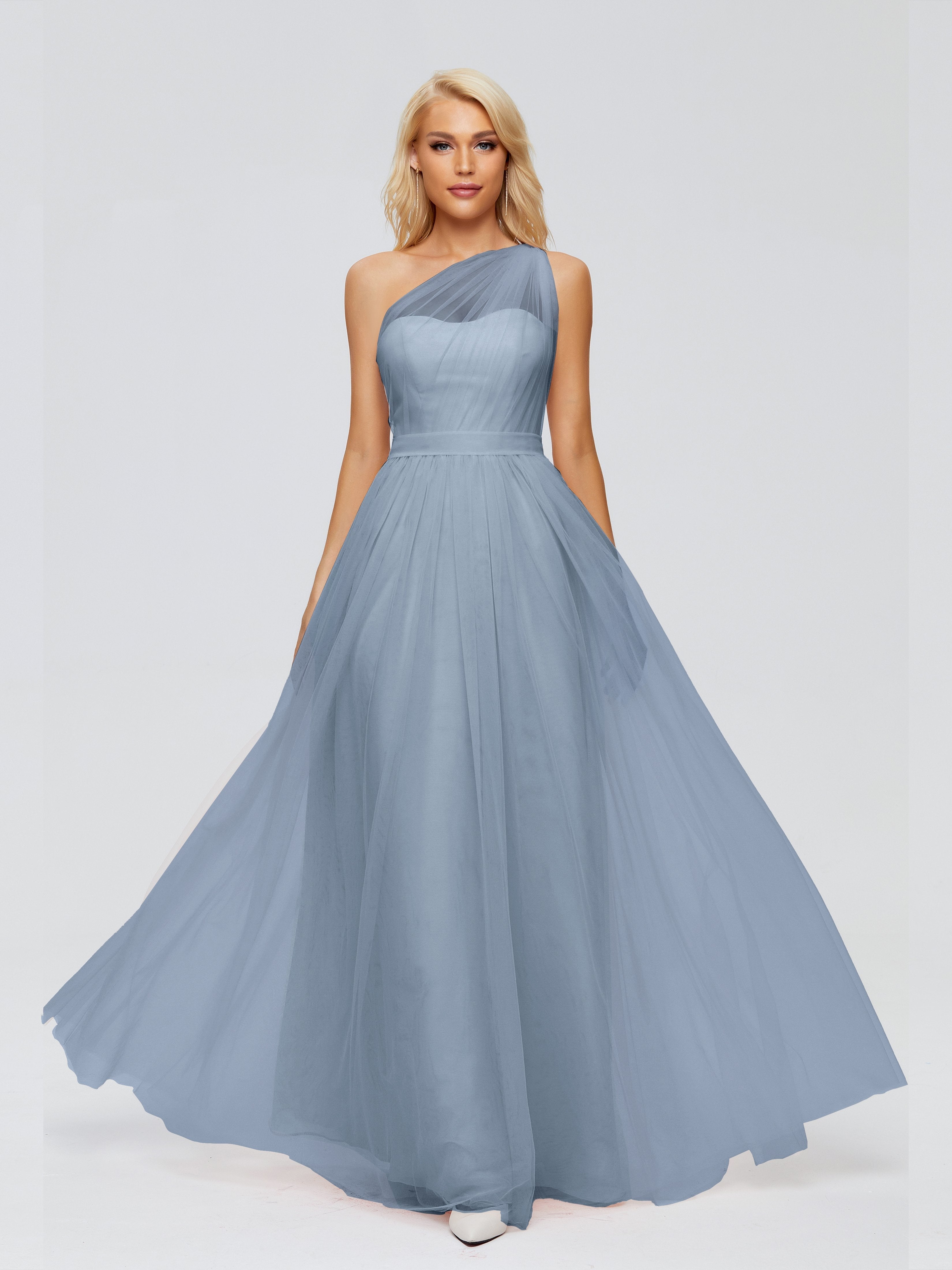 Alexandra One-Shoulder Chiffon Bridesmaid Dresses