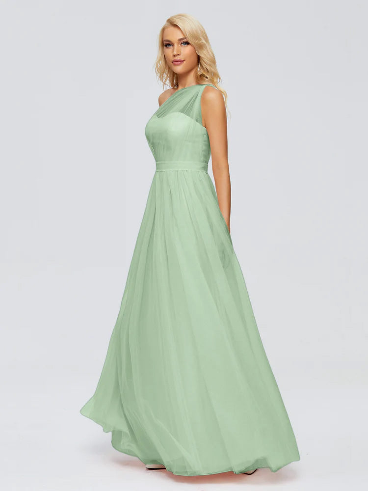Alexandra One-Shoulder Chiffon Bridesmaid Dresses