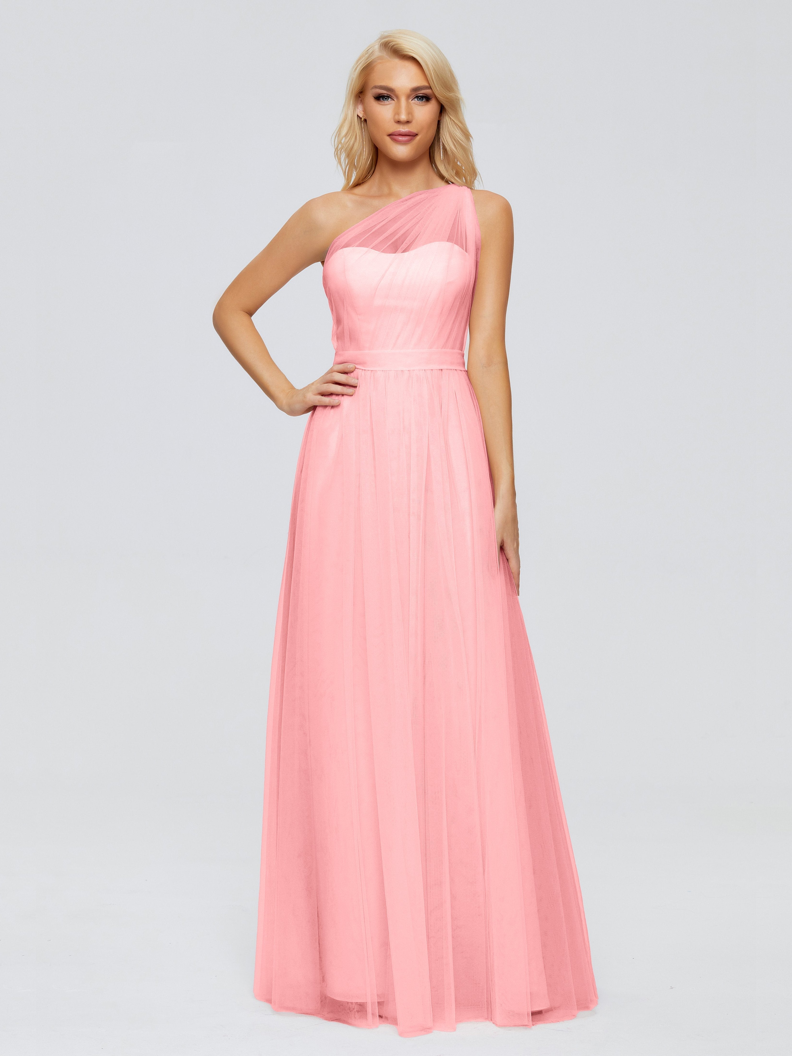 Alexandra One-Shoulder Chiffon Bridesmaid Dresses