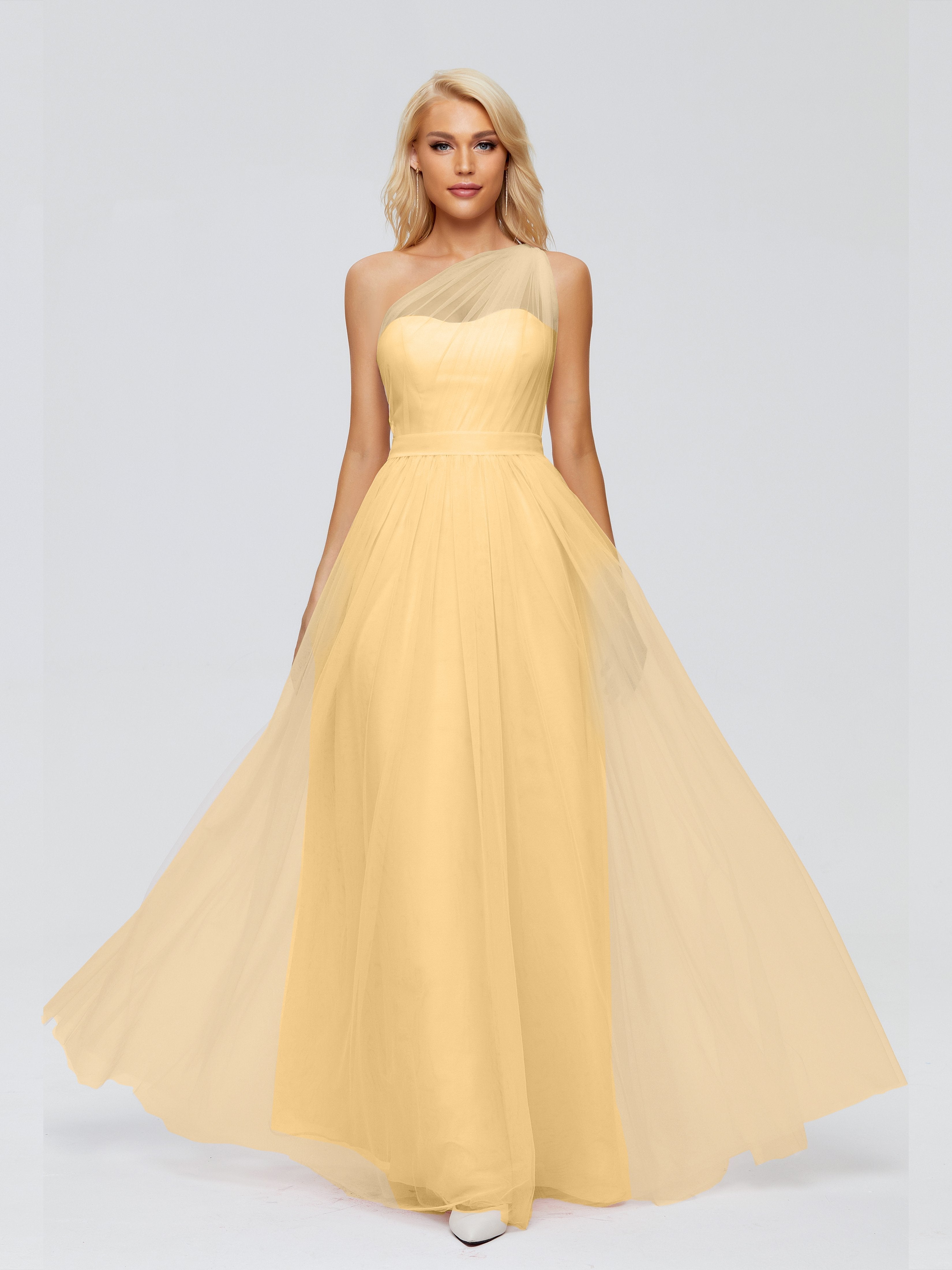 Alexandra One-Shoulder Chiffon Bridesmaid Dresses