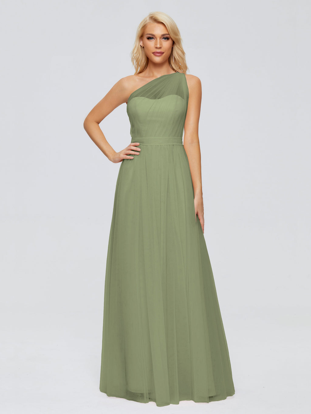 Alexandra One-Shoulder Chiffon Bridesmaid Dresses