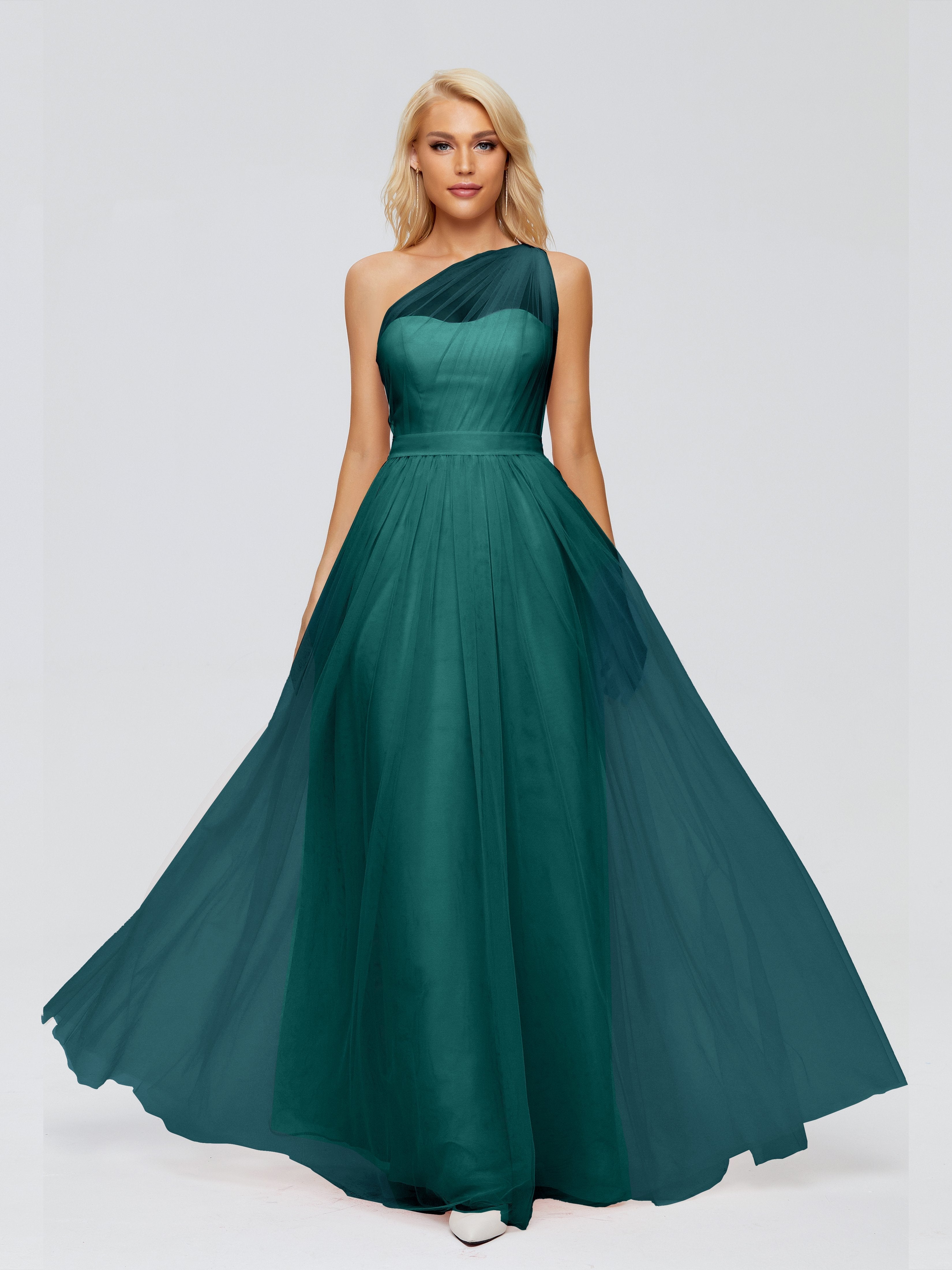 Alexandra One-Shoulder Chiffon Bridesmaid Dresses