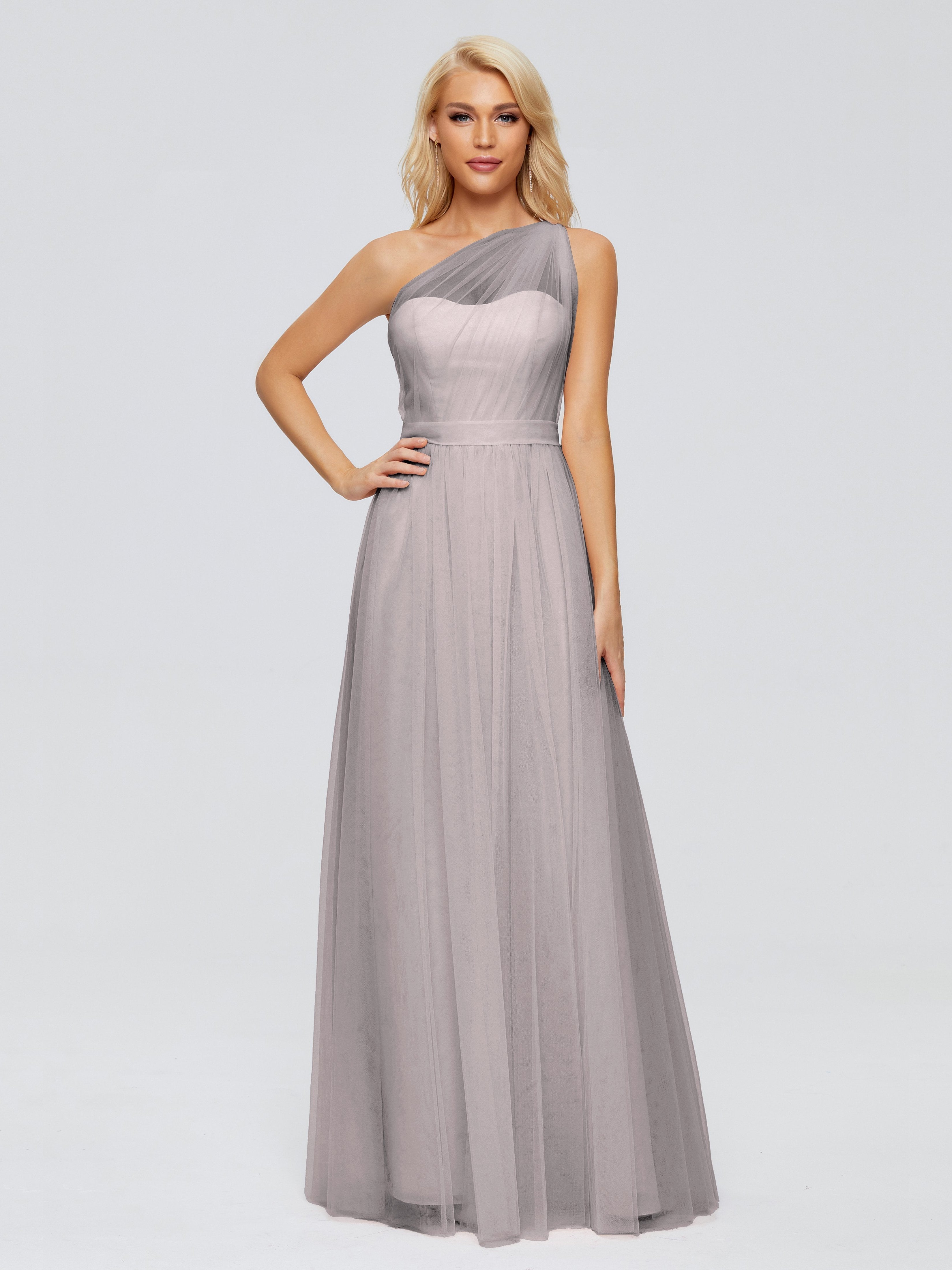 Alexandra One-Shoulder Chiffon Bridesmaid Dresses