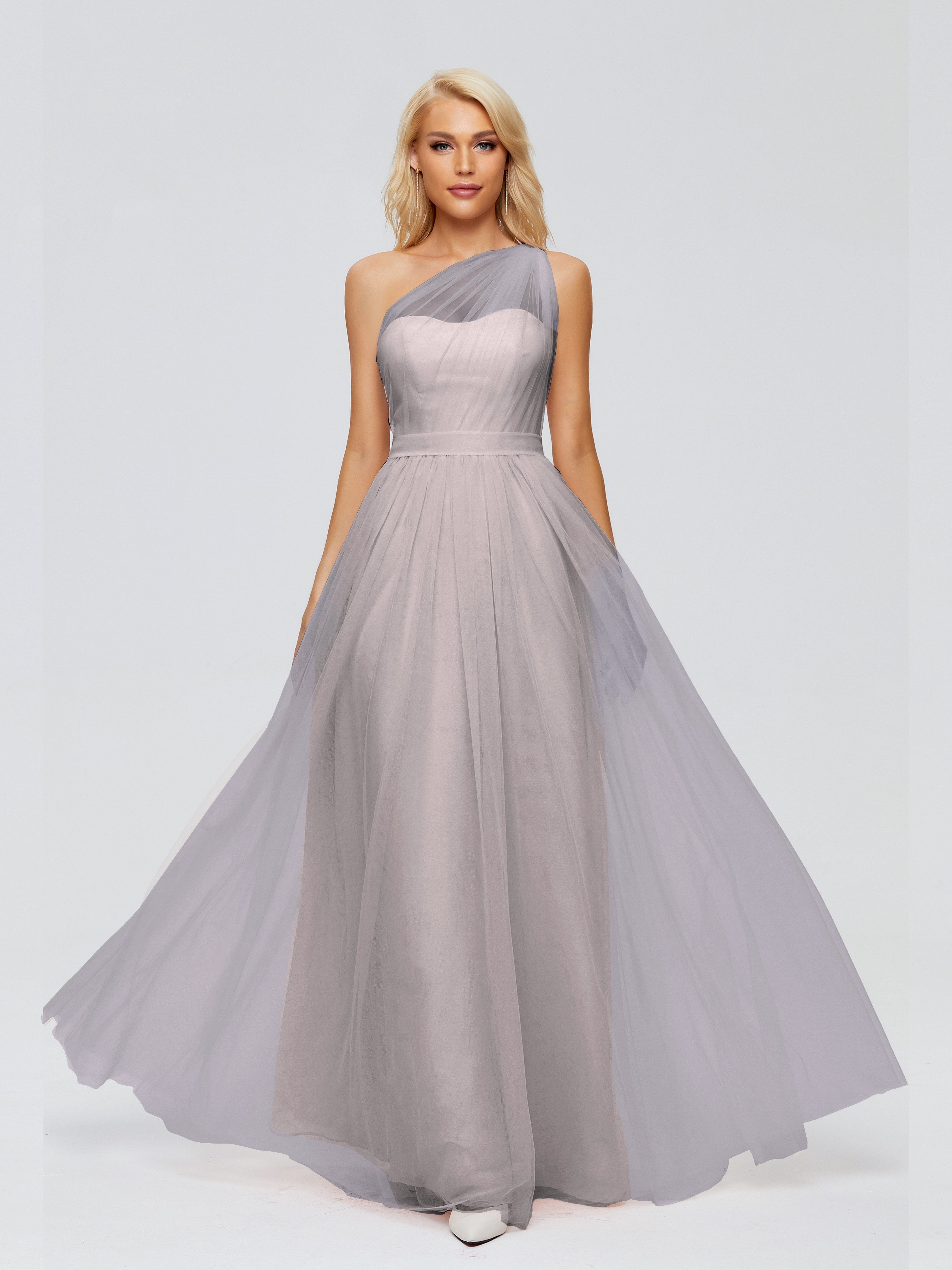 Alexandra One-Shoulder Chiffon Bridesmaid Dresses