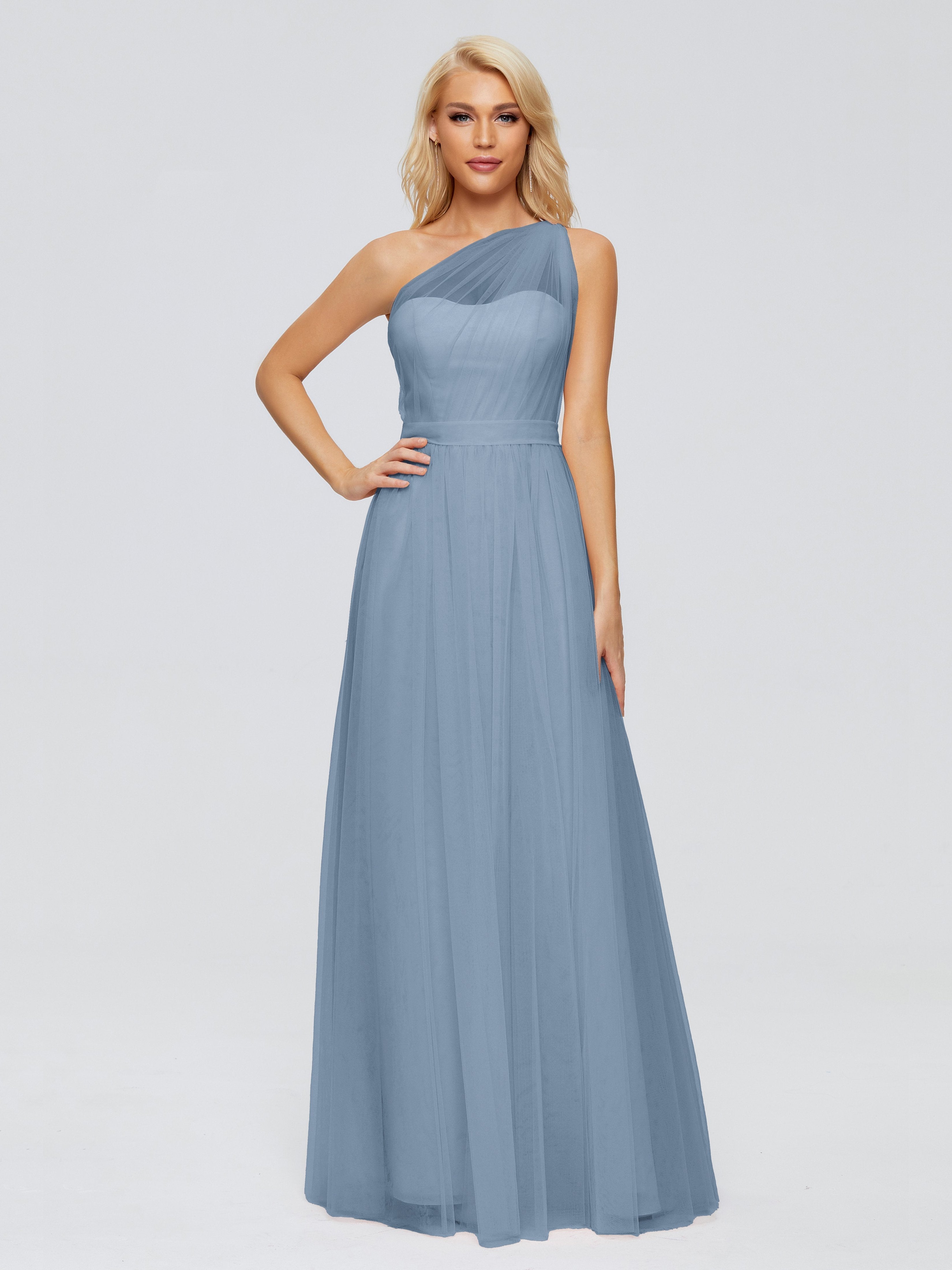 Alexandra One-Shoulder Chiffon Bridesmaid Dresses