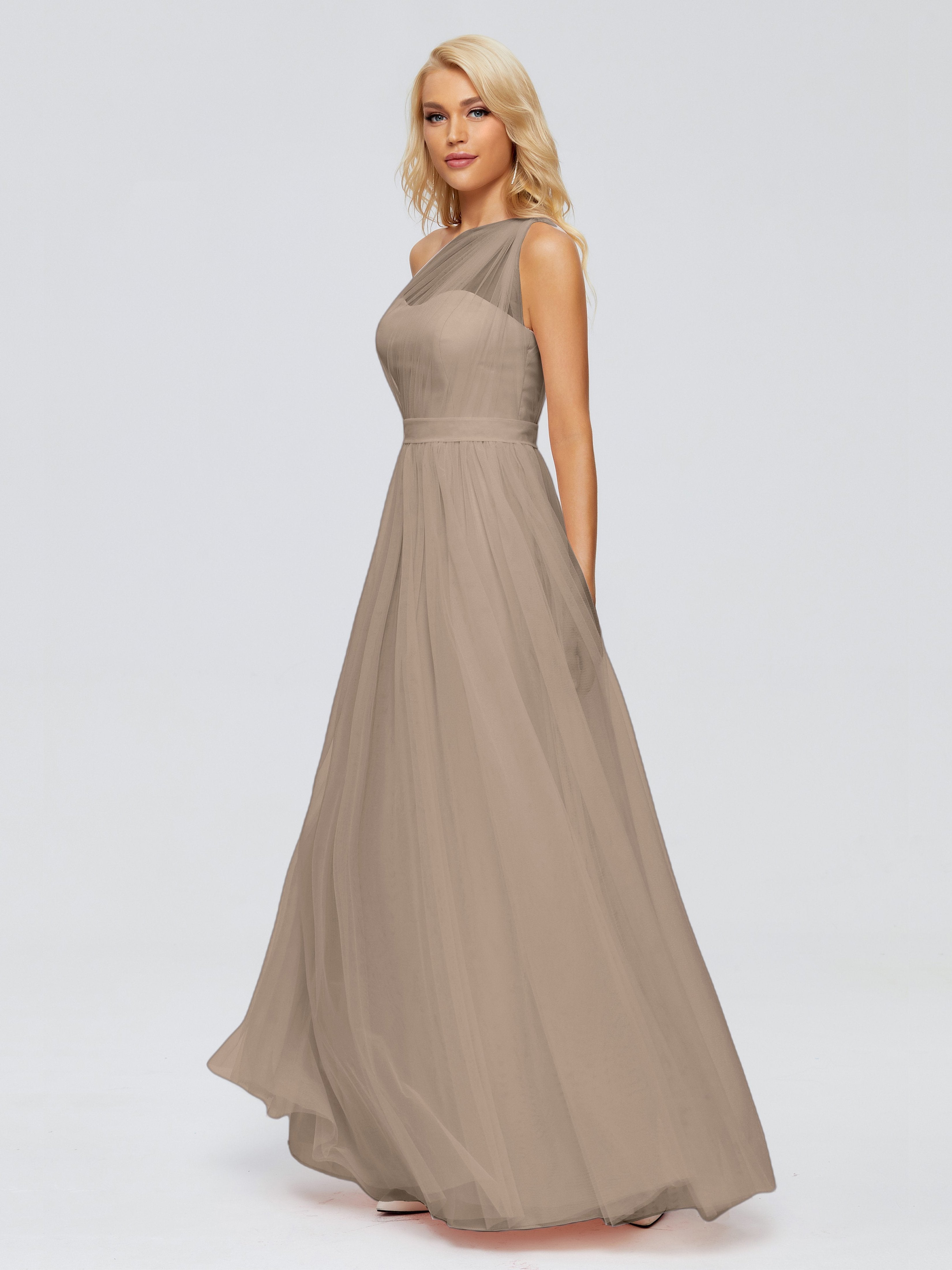 Alexandra One-Shoulder Chiffon Bridesmaid Dresses