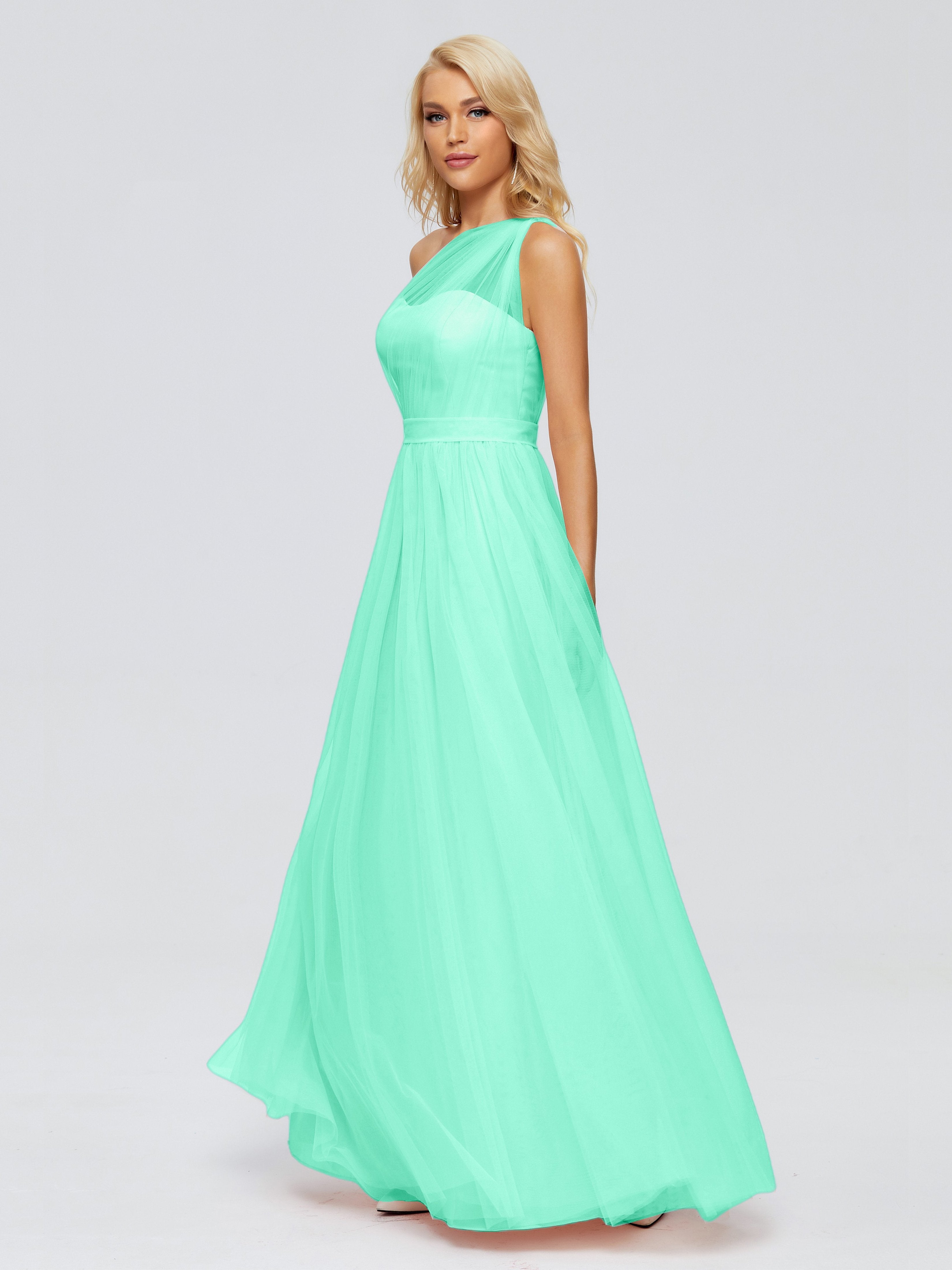 Alexandra One-Shoulder Chiffon Bridesmaid Dresses