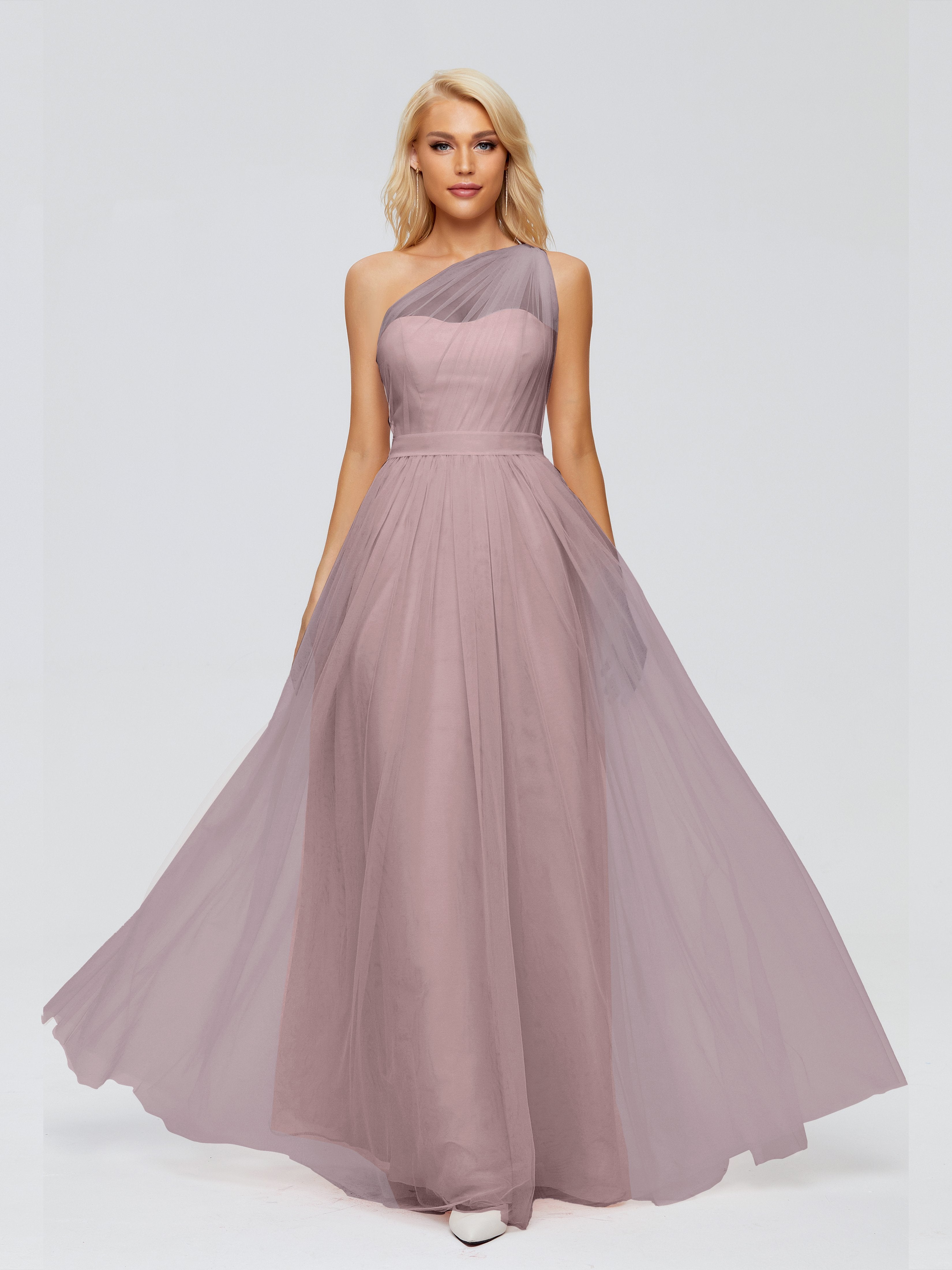 Alexandra One-Shoulder Chiffon Bridesmaid Dresses
