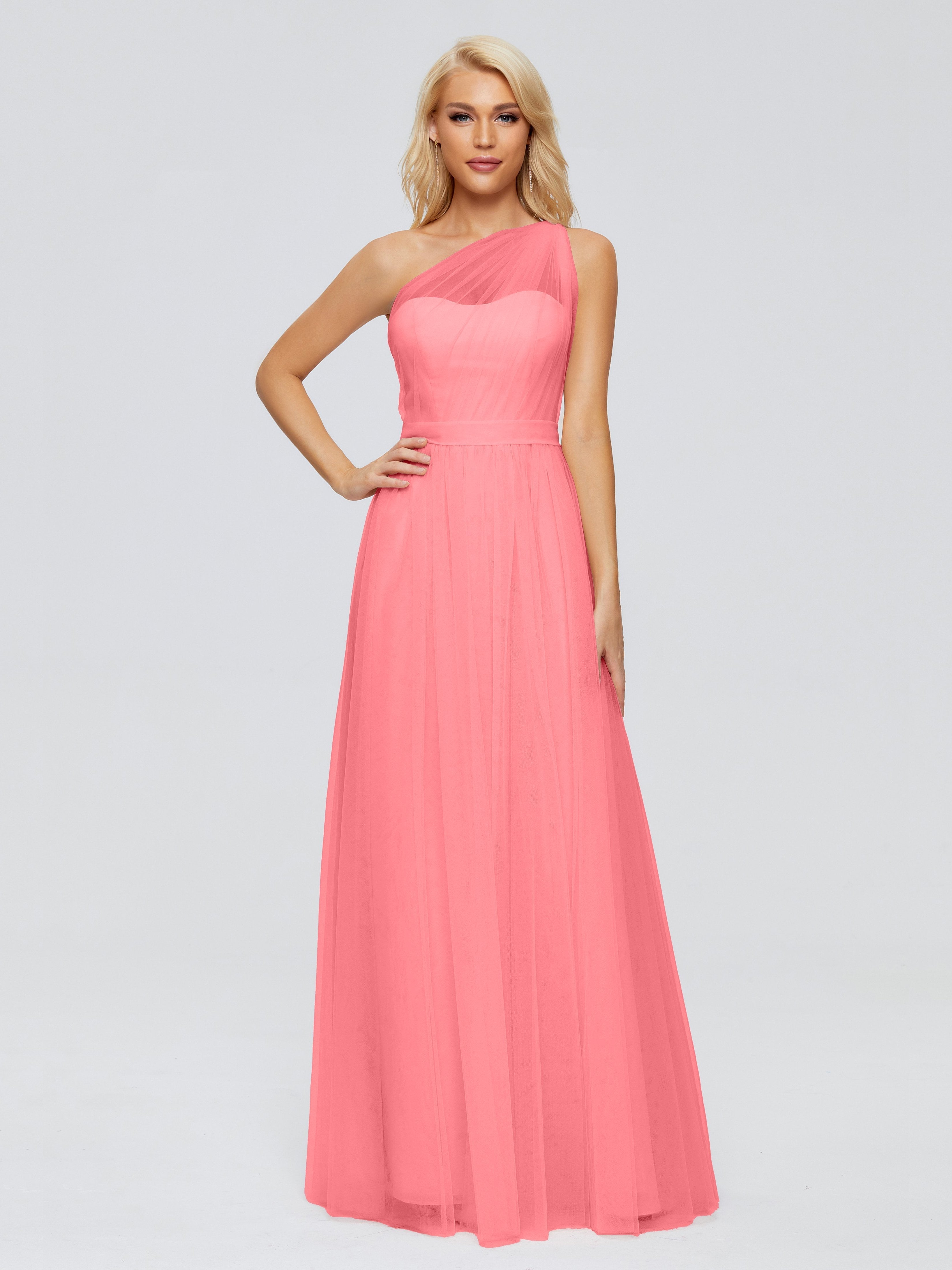 Alexandra One-Shoulder Chiffon Bridesmaid Dresses