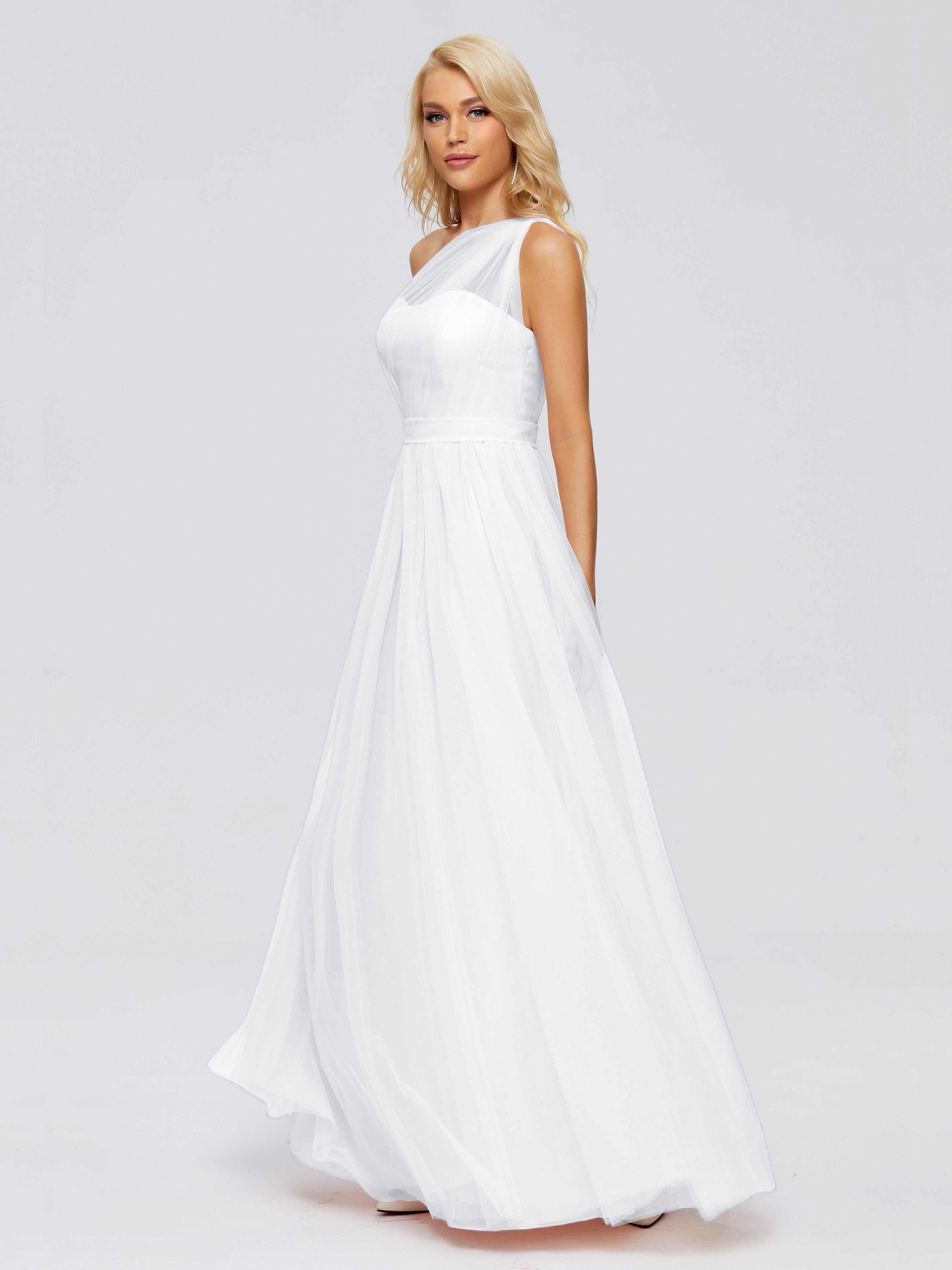 Alexandra One-Shoulder Chiffon Bridesmaid Dresses