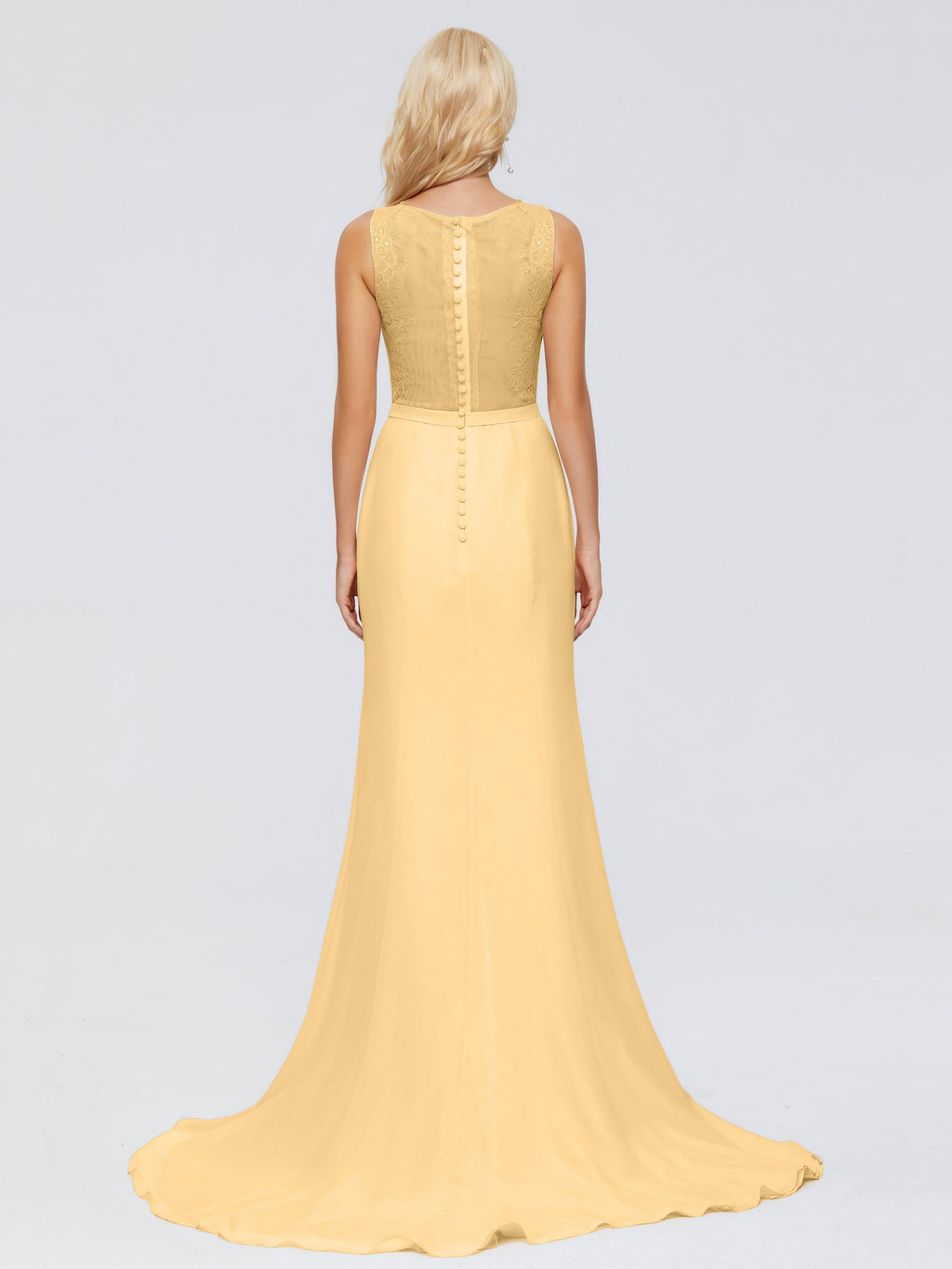 Alexis Hourglass V-Neck Lace Bridesmaid Dresses