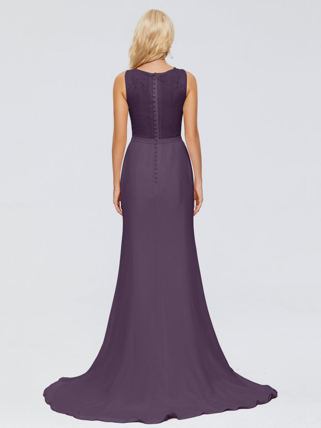 Alexis Hourglass V-Neck Lace Bridesmaid Dresses