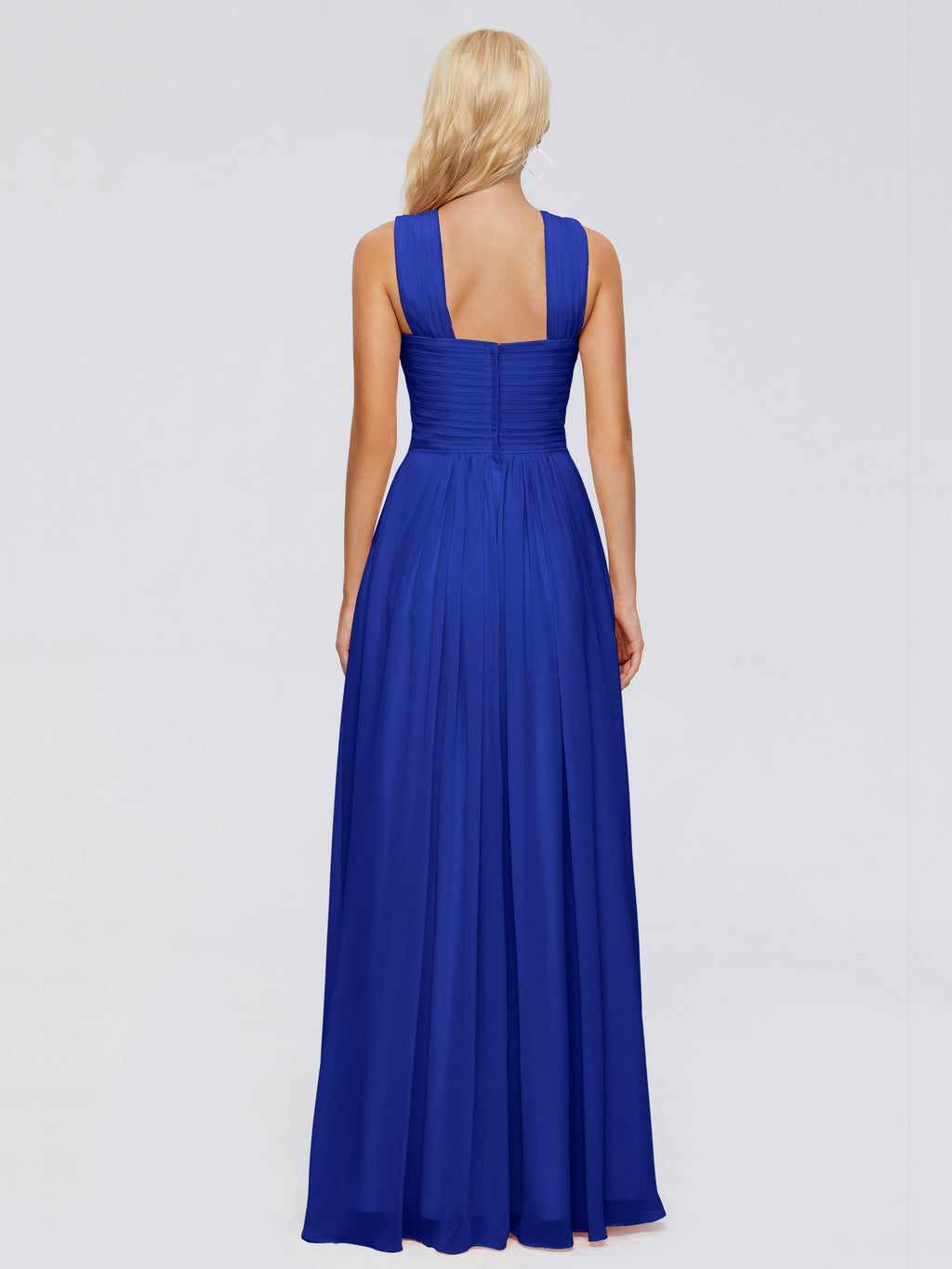 Aliyah A-line Straps Chiffon Bridesmaid Dresses