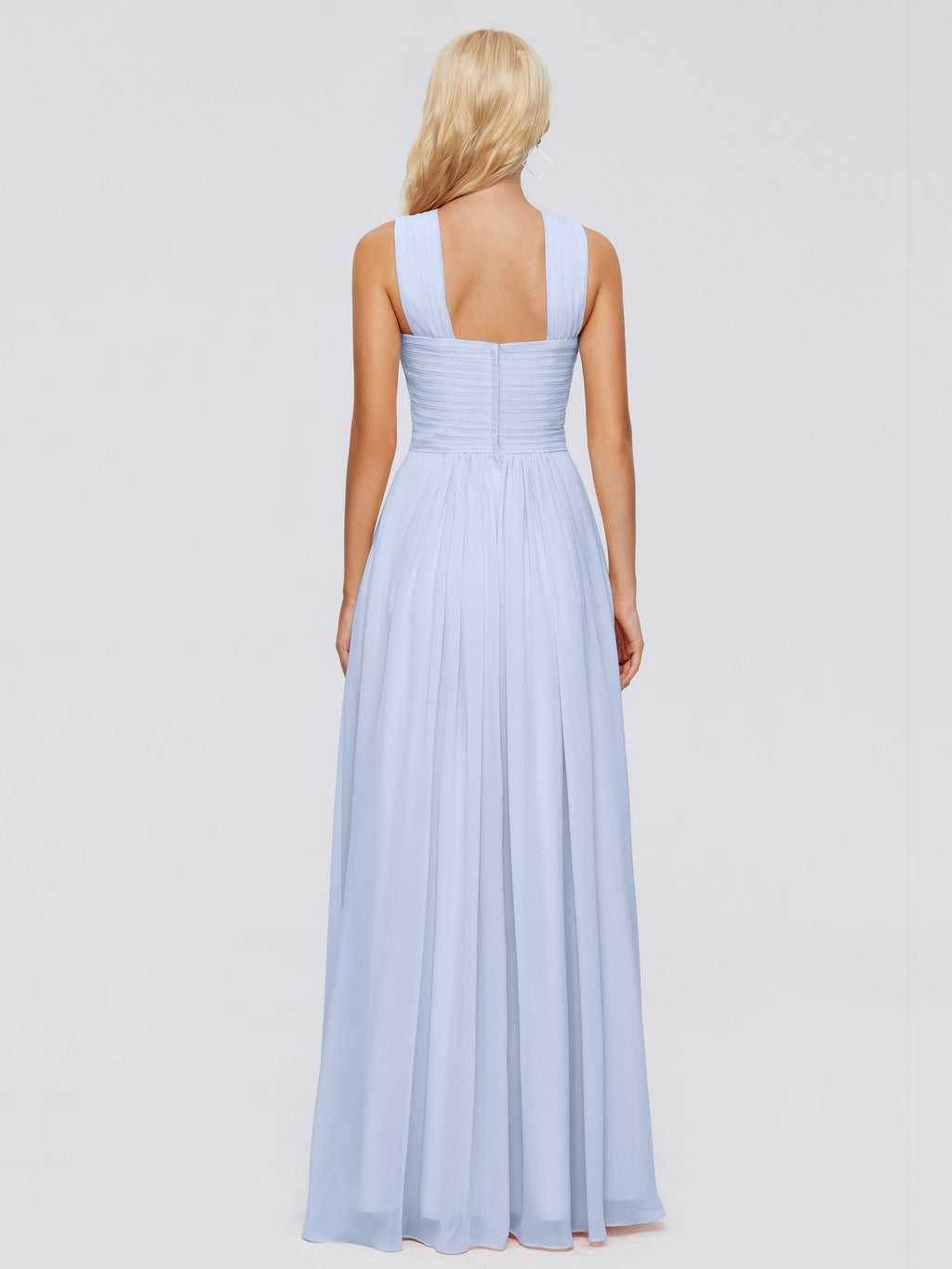 Aliyah A-line Straps Chiffon Bridesmaid Dresses