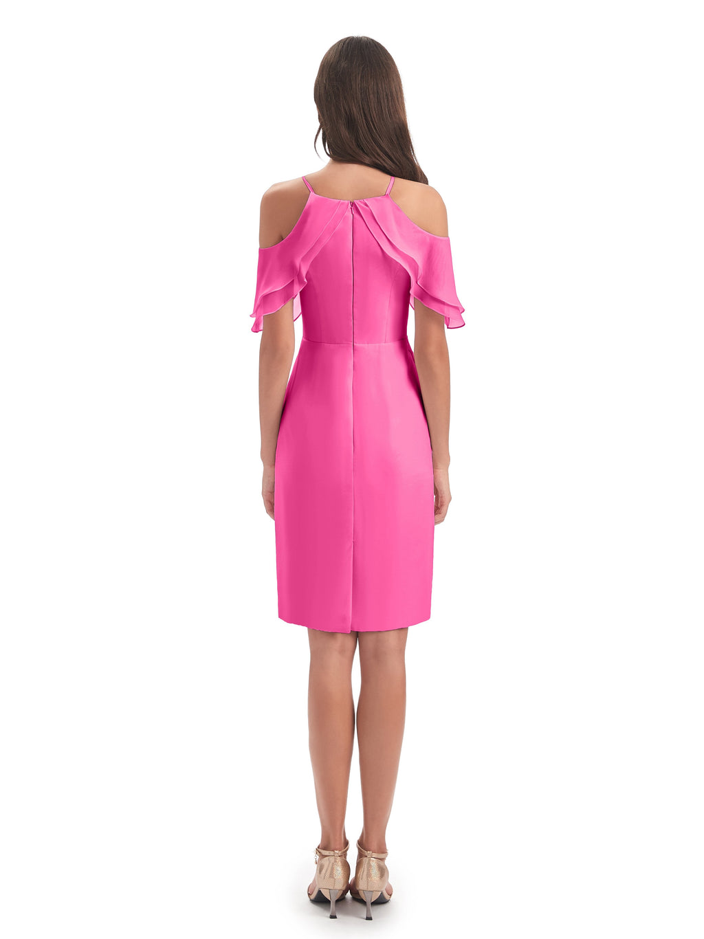 Aranza Off The Shoulder Knee Length Bridesmaid Dresses