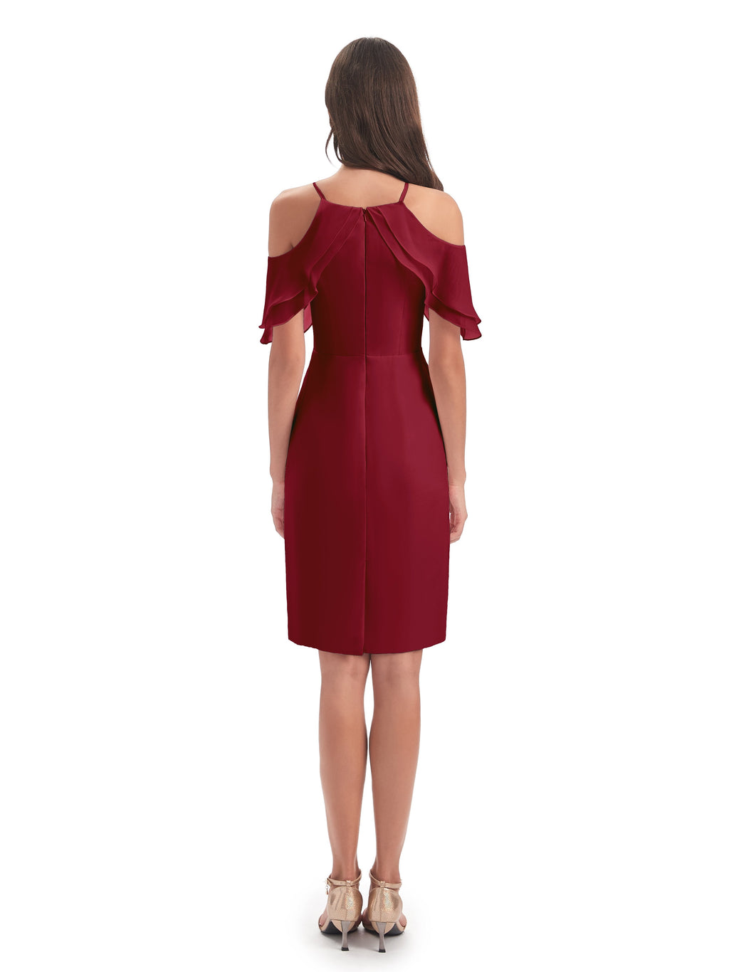 Aranza Off The Shoulder Knee Length Bridesmaid Dresses