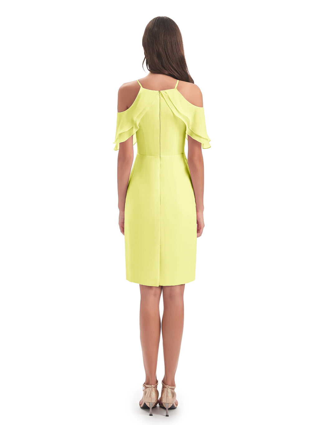 Aranza Off The Shoulder Knee Length Bridesmaid Dresses