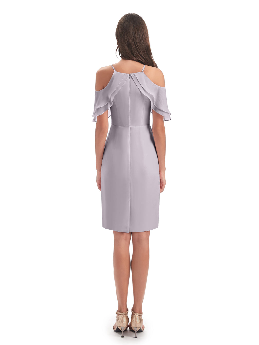 Aranza Off The Shoulder Knee Length Bridesmaid Dresses
