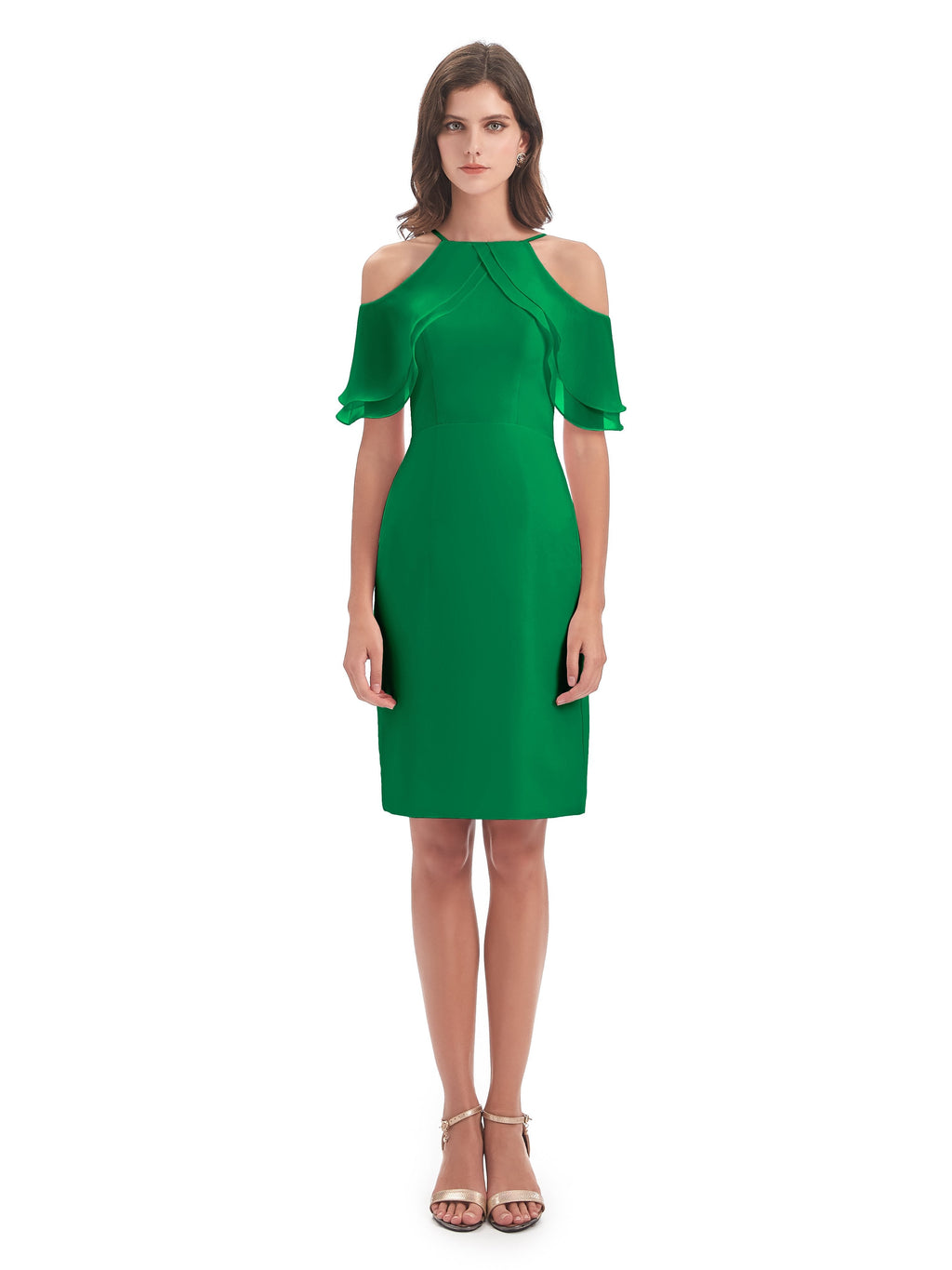 Aranza Off The Shoulder Knee Length Bridesmaid Dresses