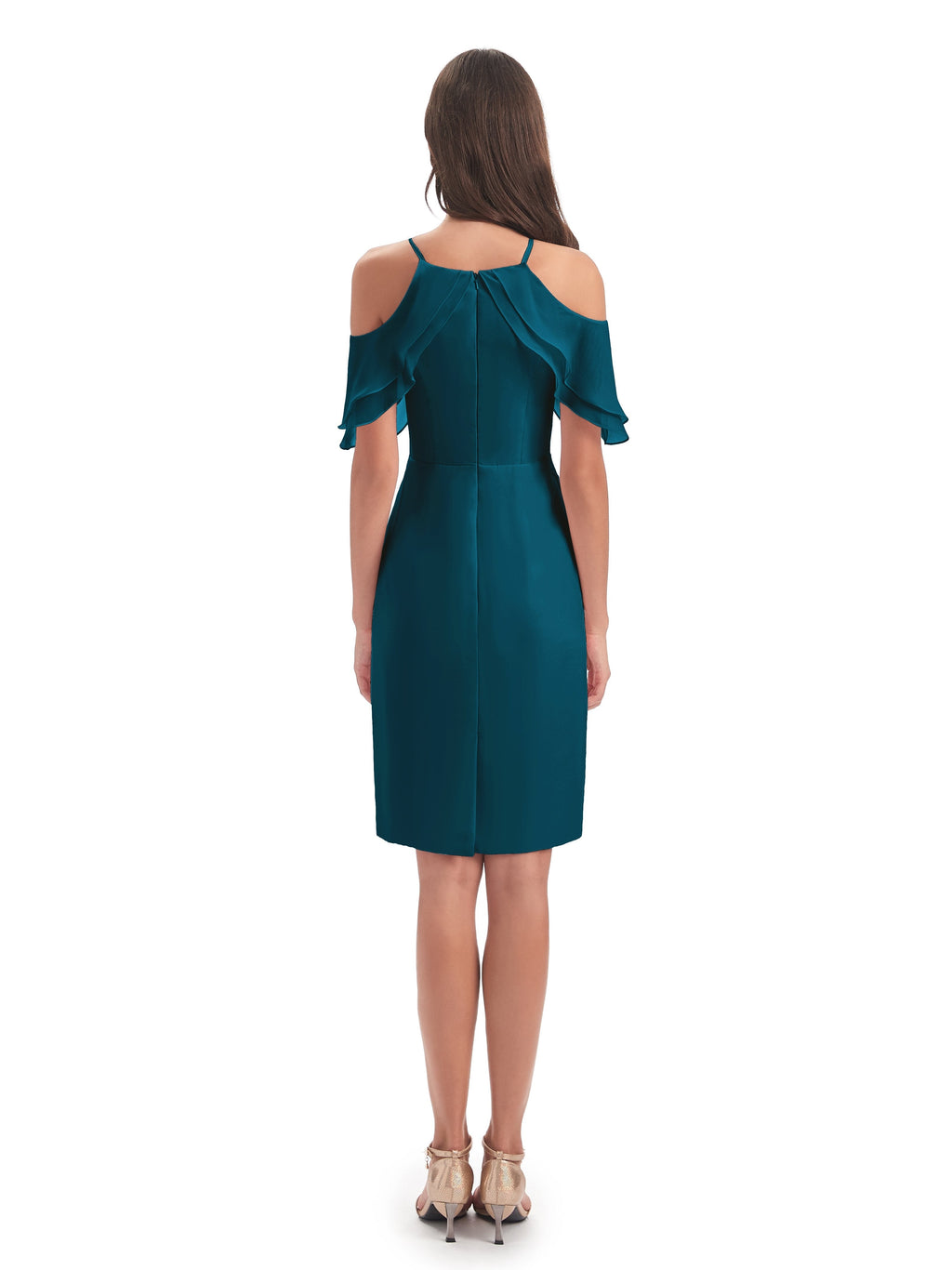 Aranza Off The Shoulder Knee Length Bridesmaid Dresses