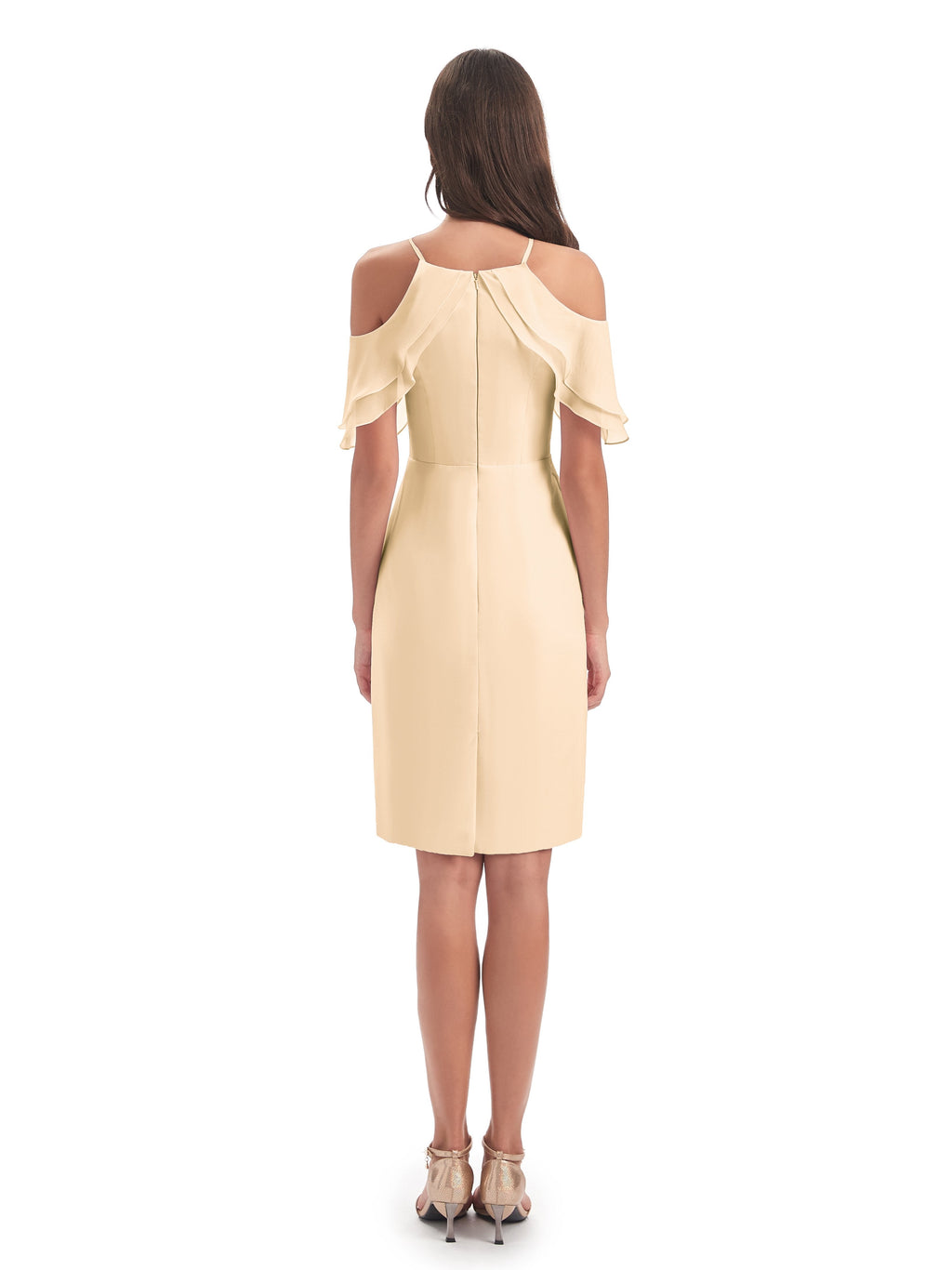 Aranza Off The Shoulder Knee Length Bridesmaid Dresses