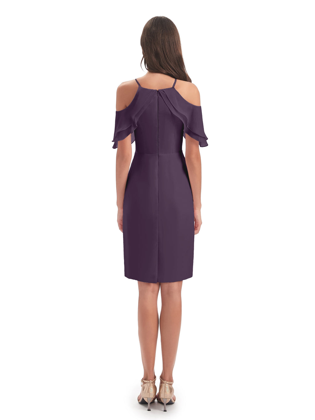 Aranza Off The Shoulder Knee Length Bridesmaid Dresses