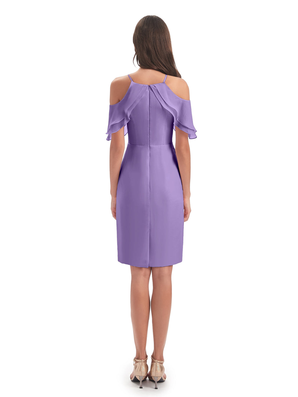 Aranza Off The Shoulder Knee Length Bridesmaid Dresses