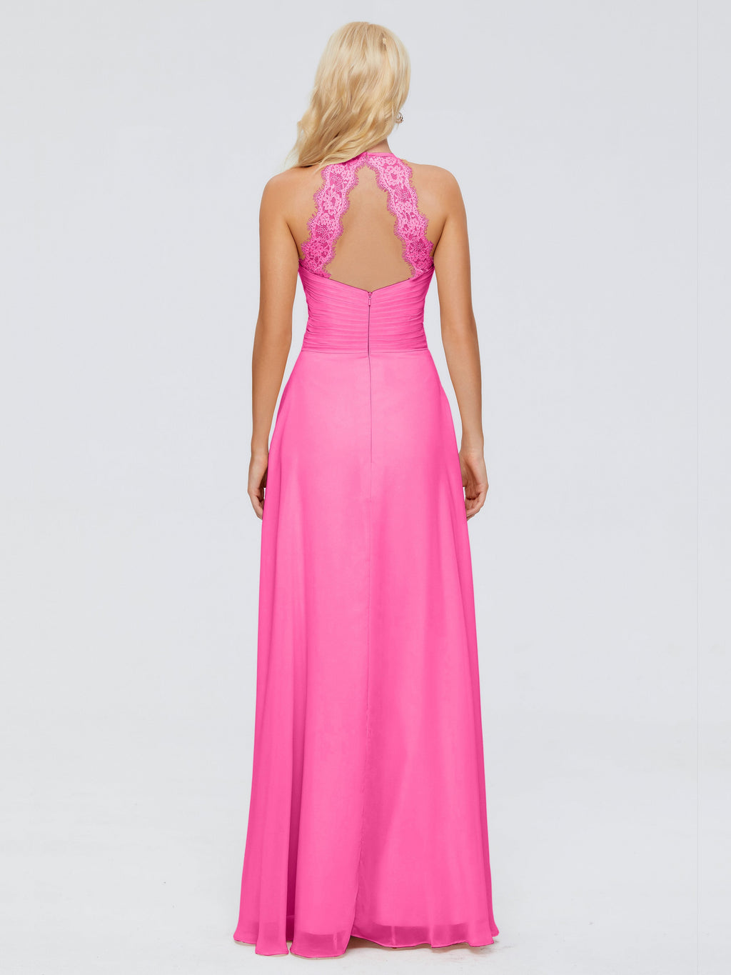 Arya Halter Chiffon Bridesmaid Dresses