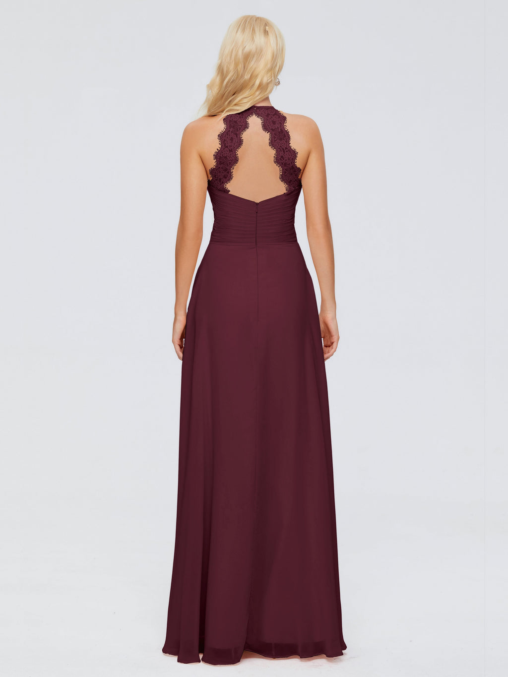 Arya Halter Chiffon Bridesmaid Dresses