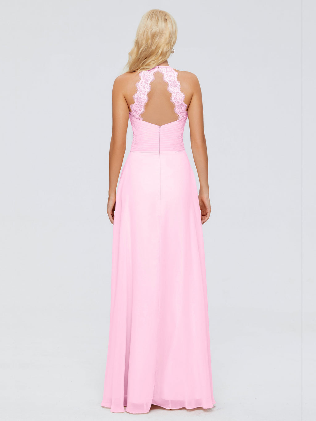 Arya Halter Chiffon Bridesmaid Dresses