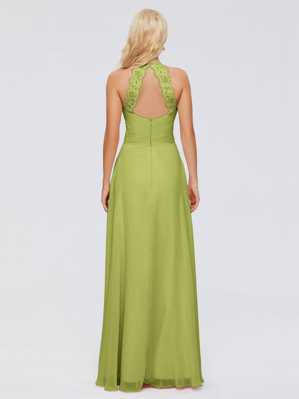 Arya Halter Chiffon Bridesmaid Dresses