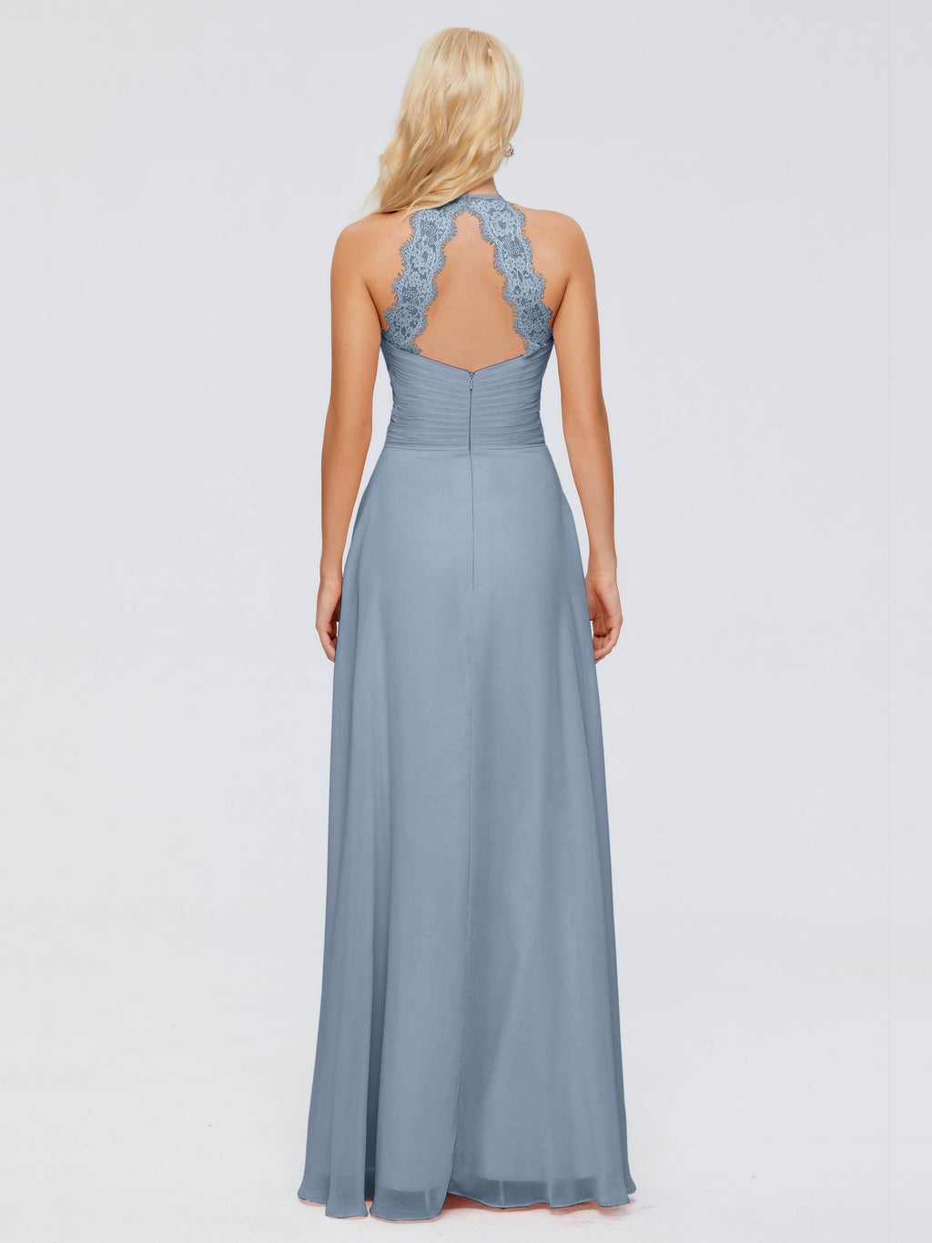 Arya Halter Chiffon Bridesmaid Dresses