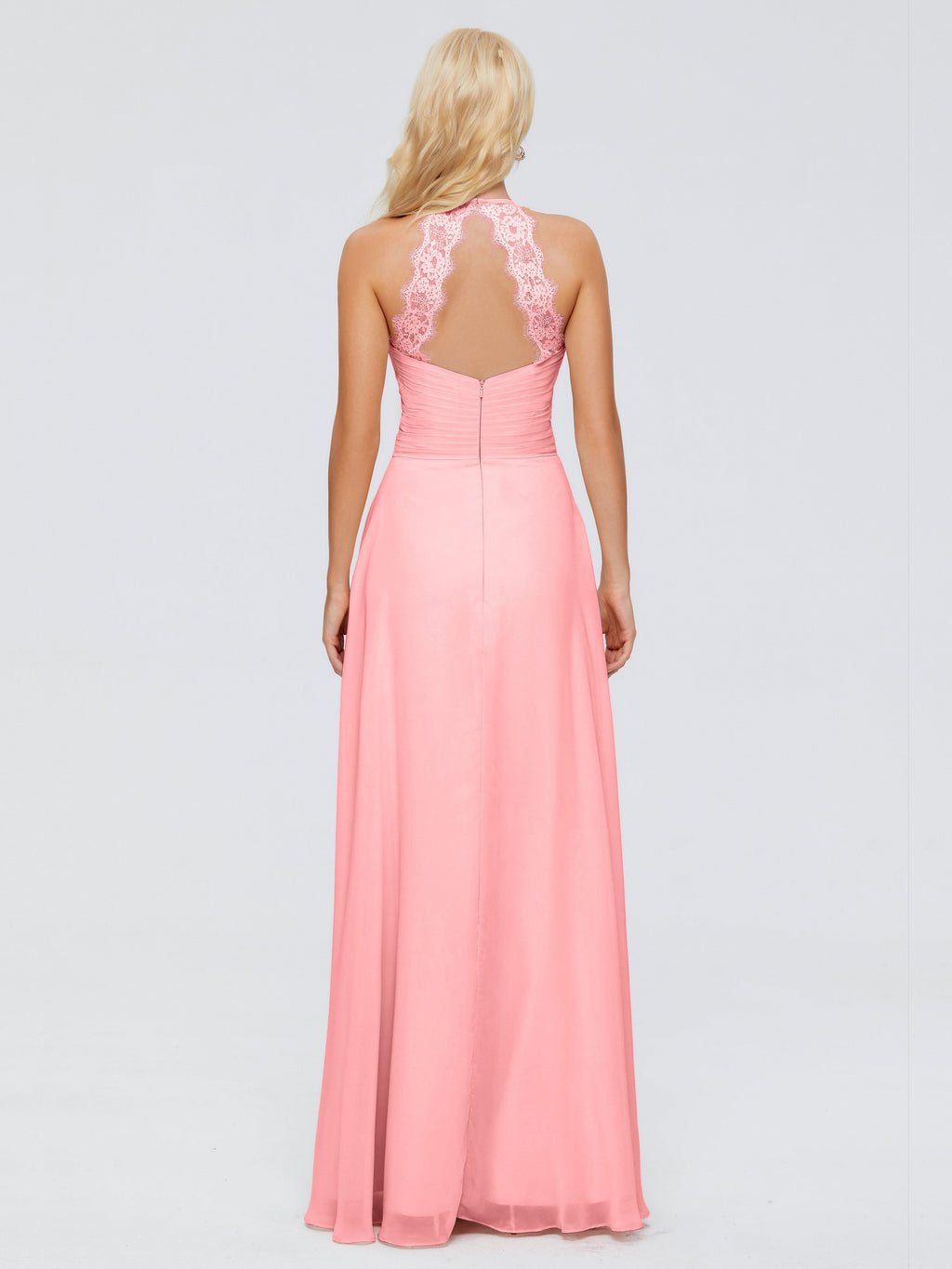 Arya Halter Chiffon Bridesmaid Dresses