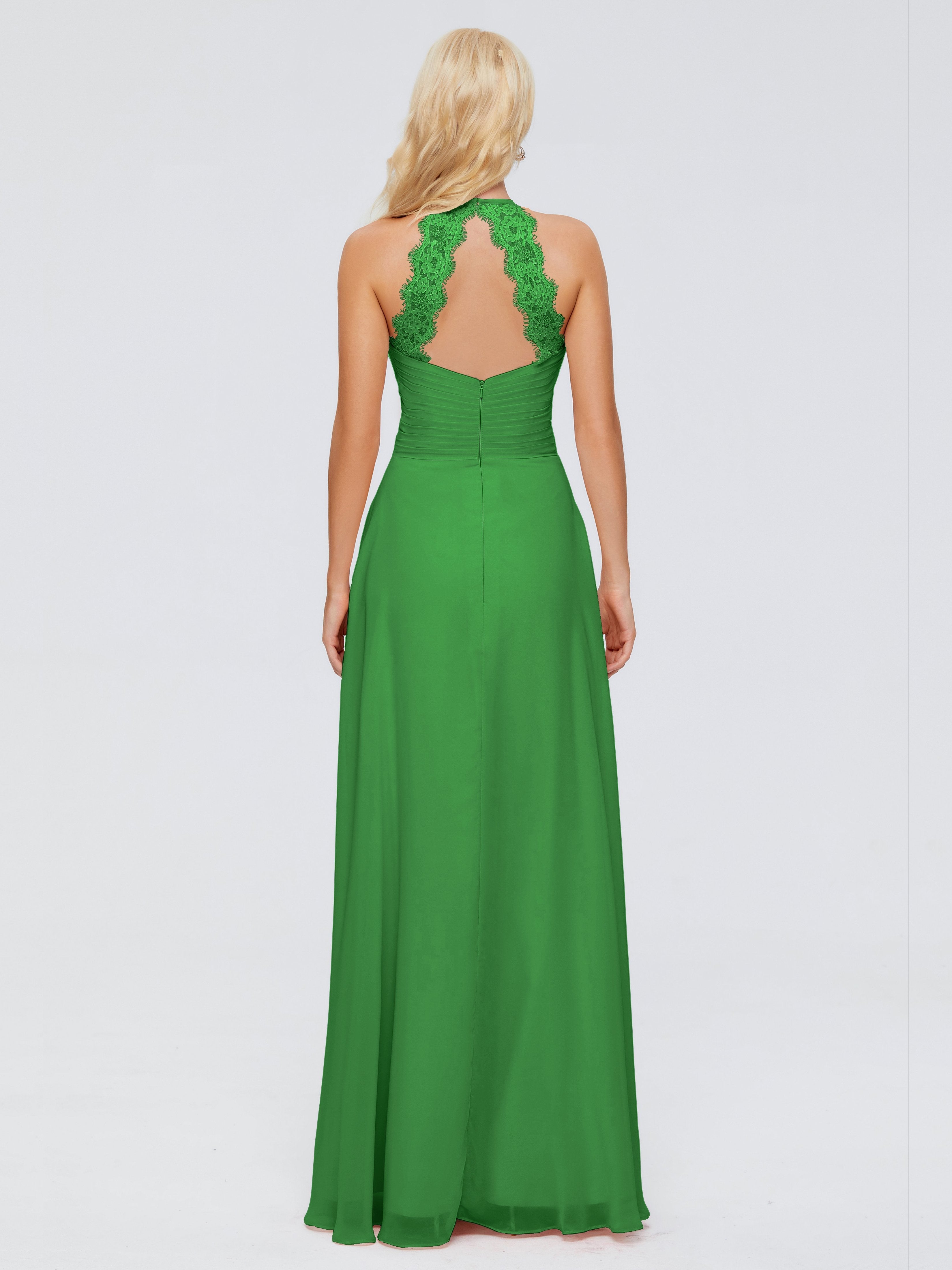 Arya Halter Chiffon Bridesmaid Dresses