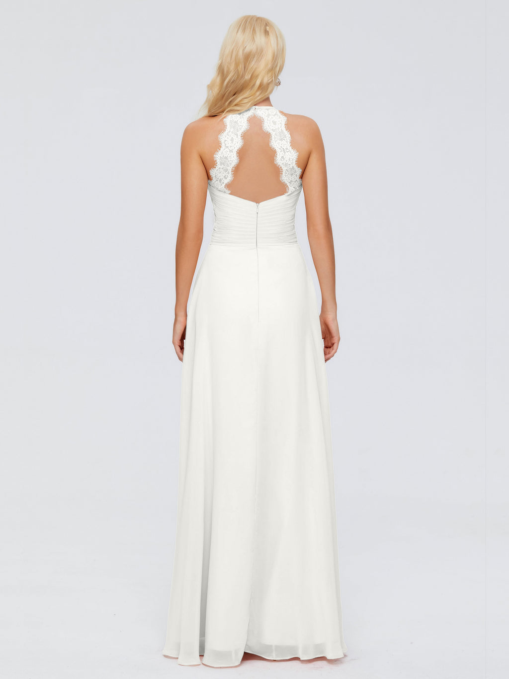 Arya Halter Chiffon Bridesmaid Dresses