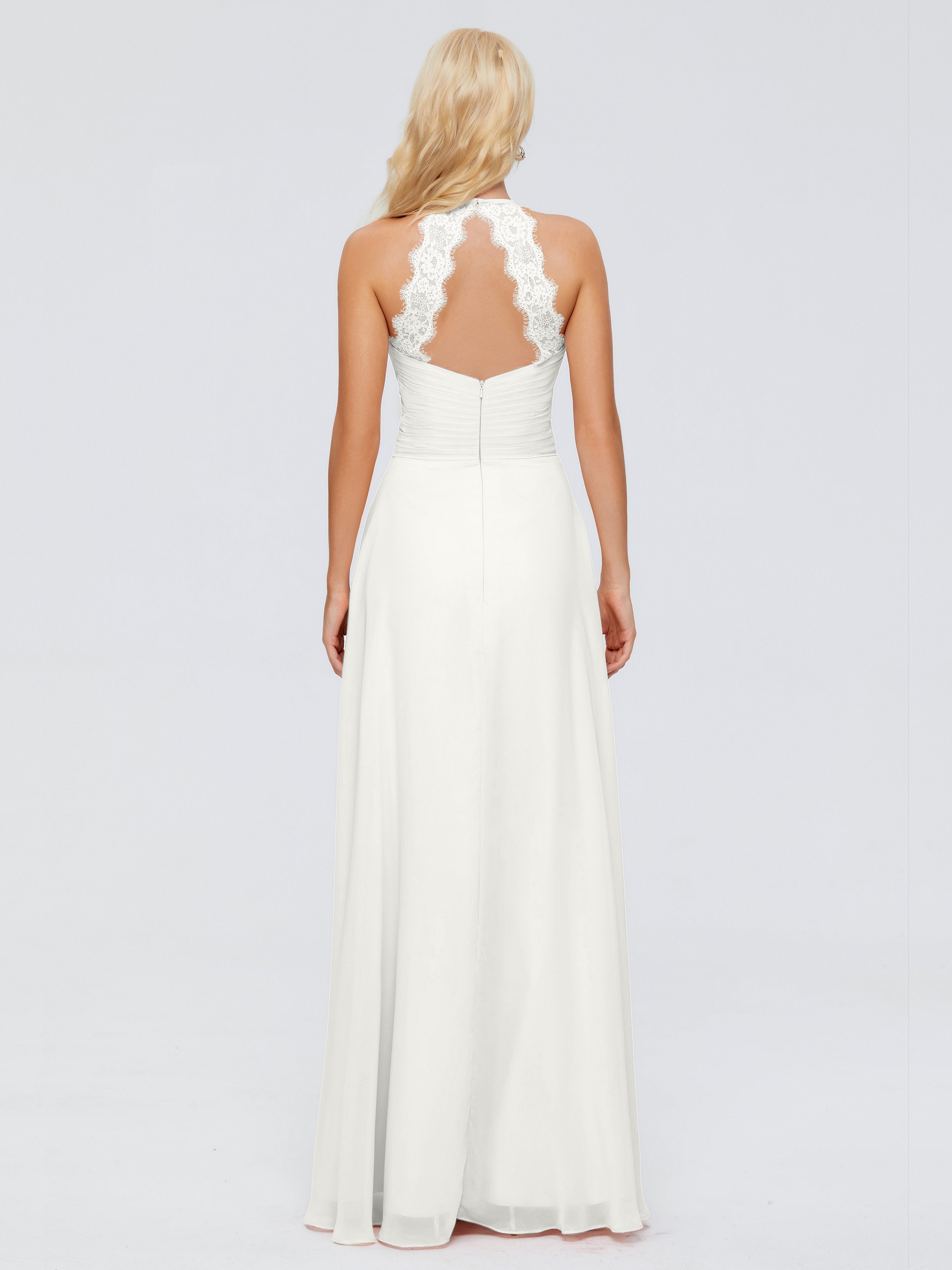 Arya Halter Chiffon Bridesmaid Dresses