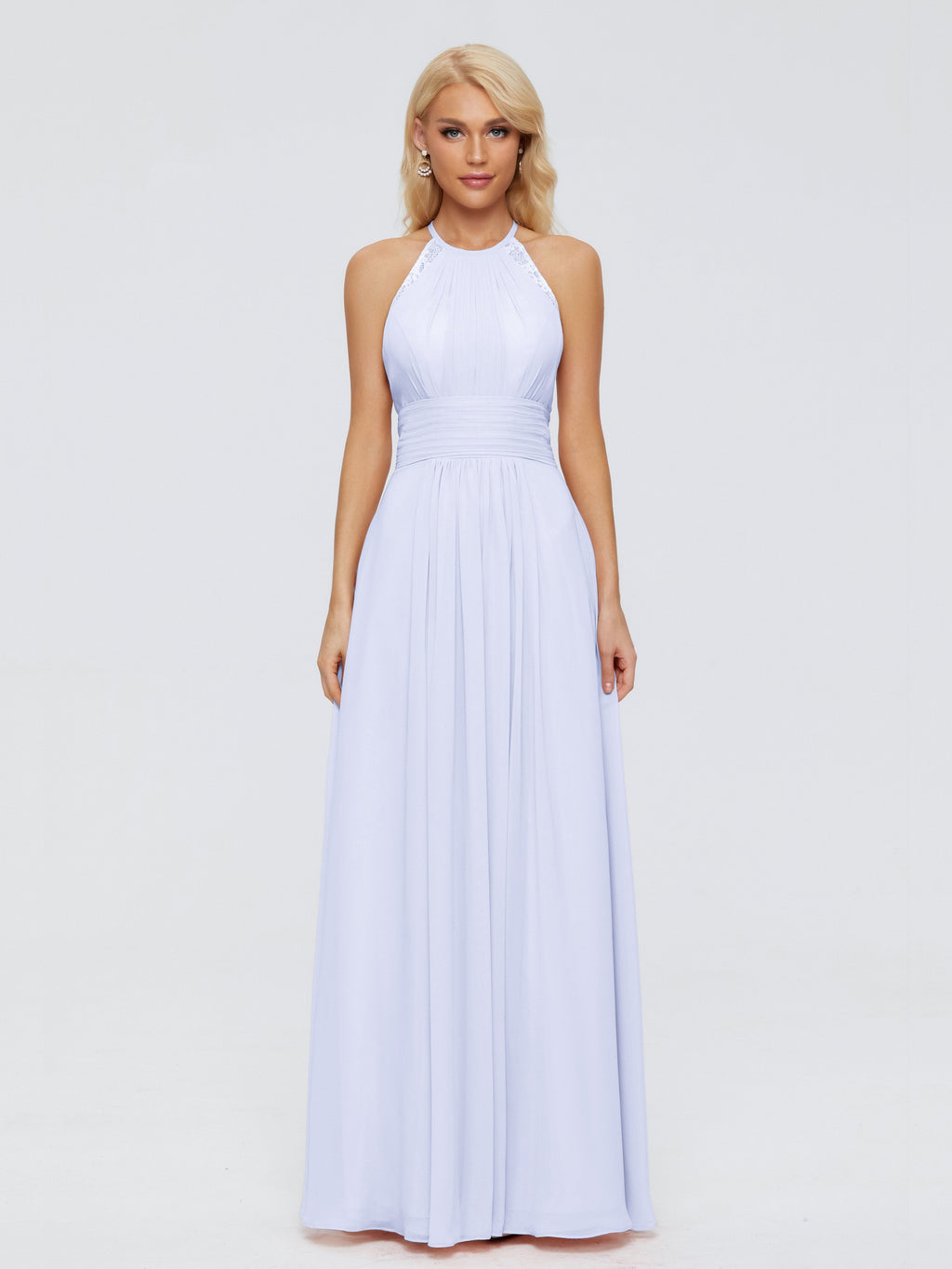 Arya Halter Chiffon Bridesmaid Dresses