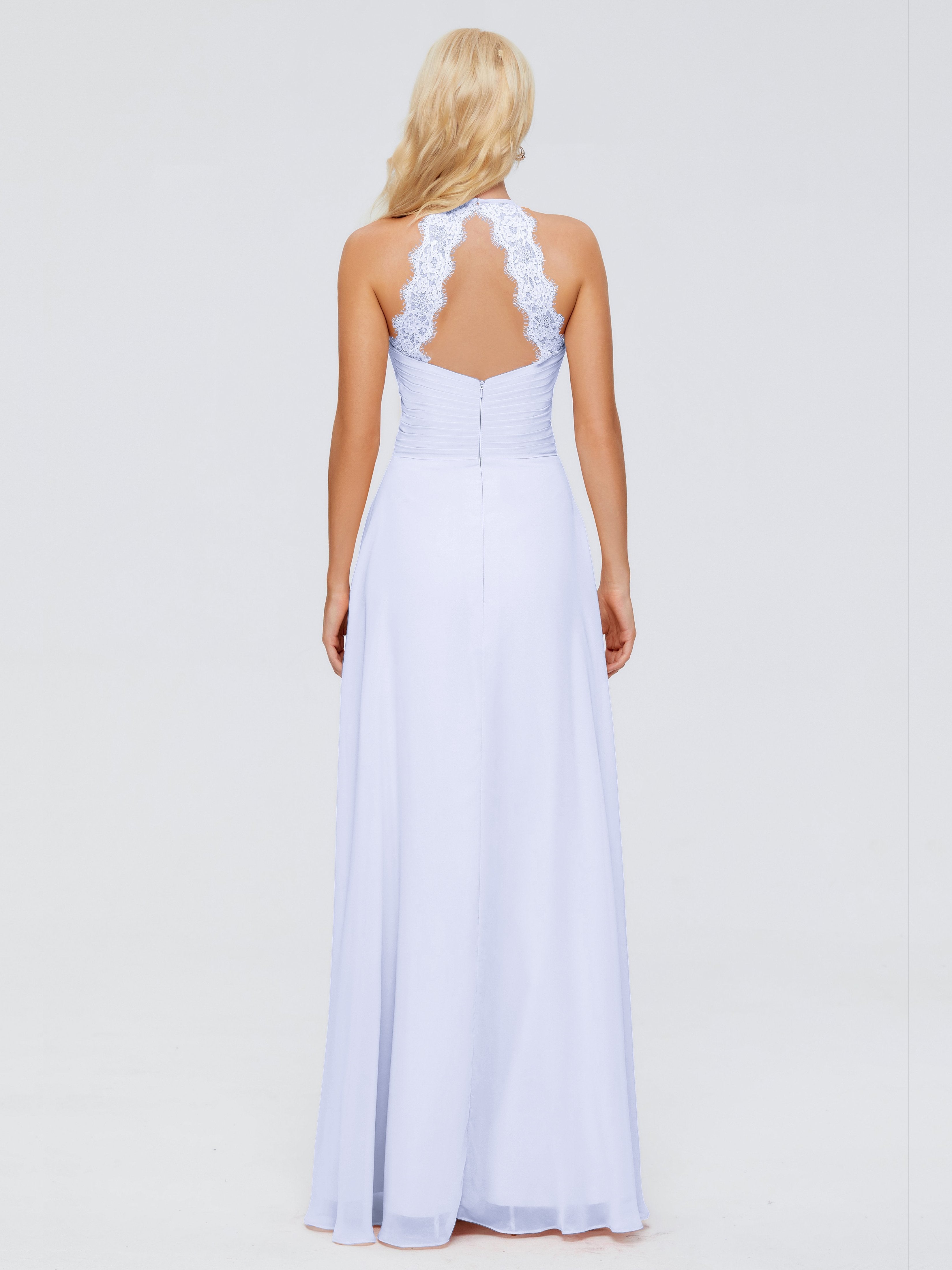 Arya Halter Chiffon Bridesmaid Dresses