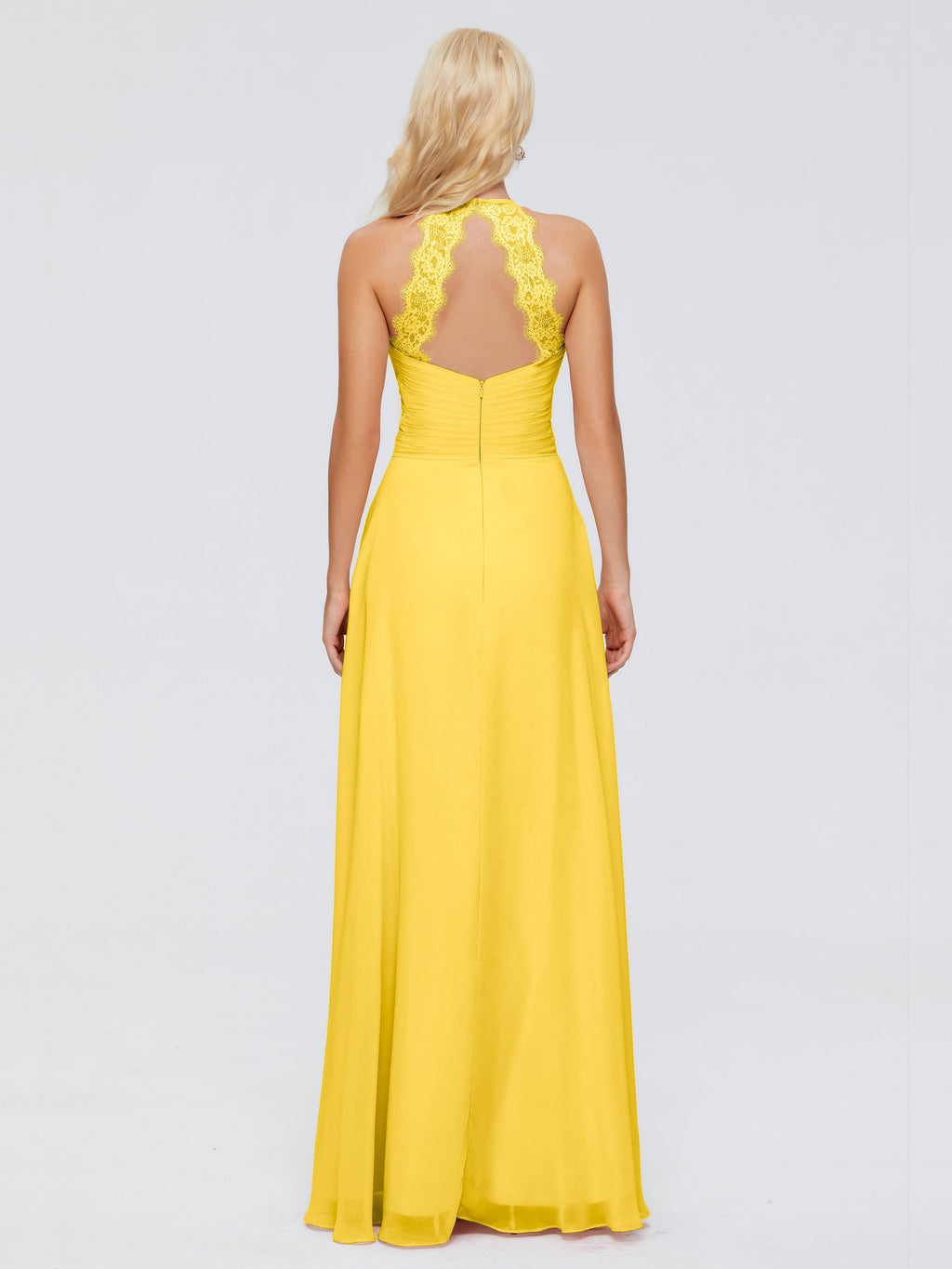 Arya Halter Chiffon Bridesmaid Dresses