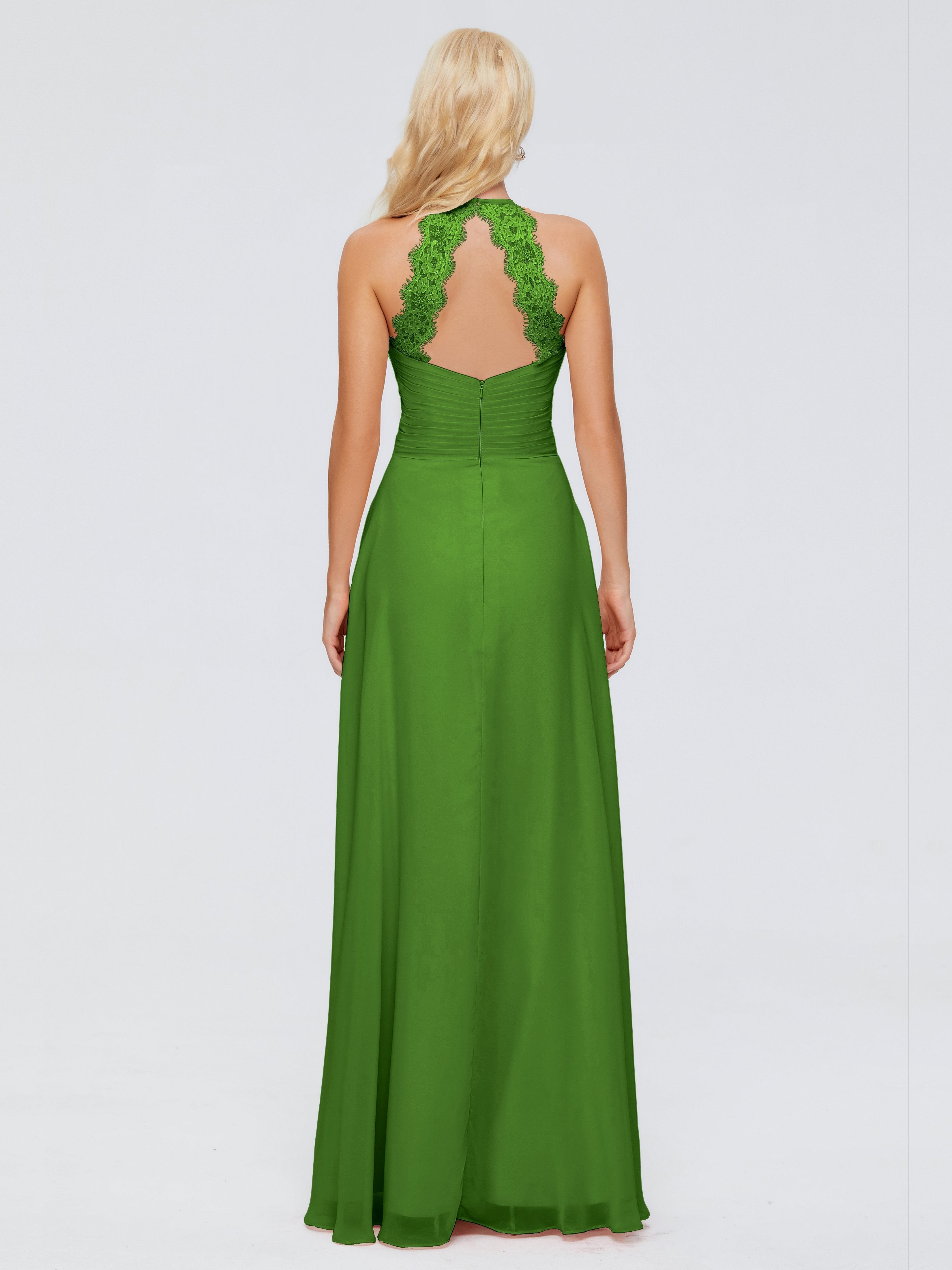 Arya Halter Chiffon Bridesmaid Dresses